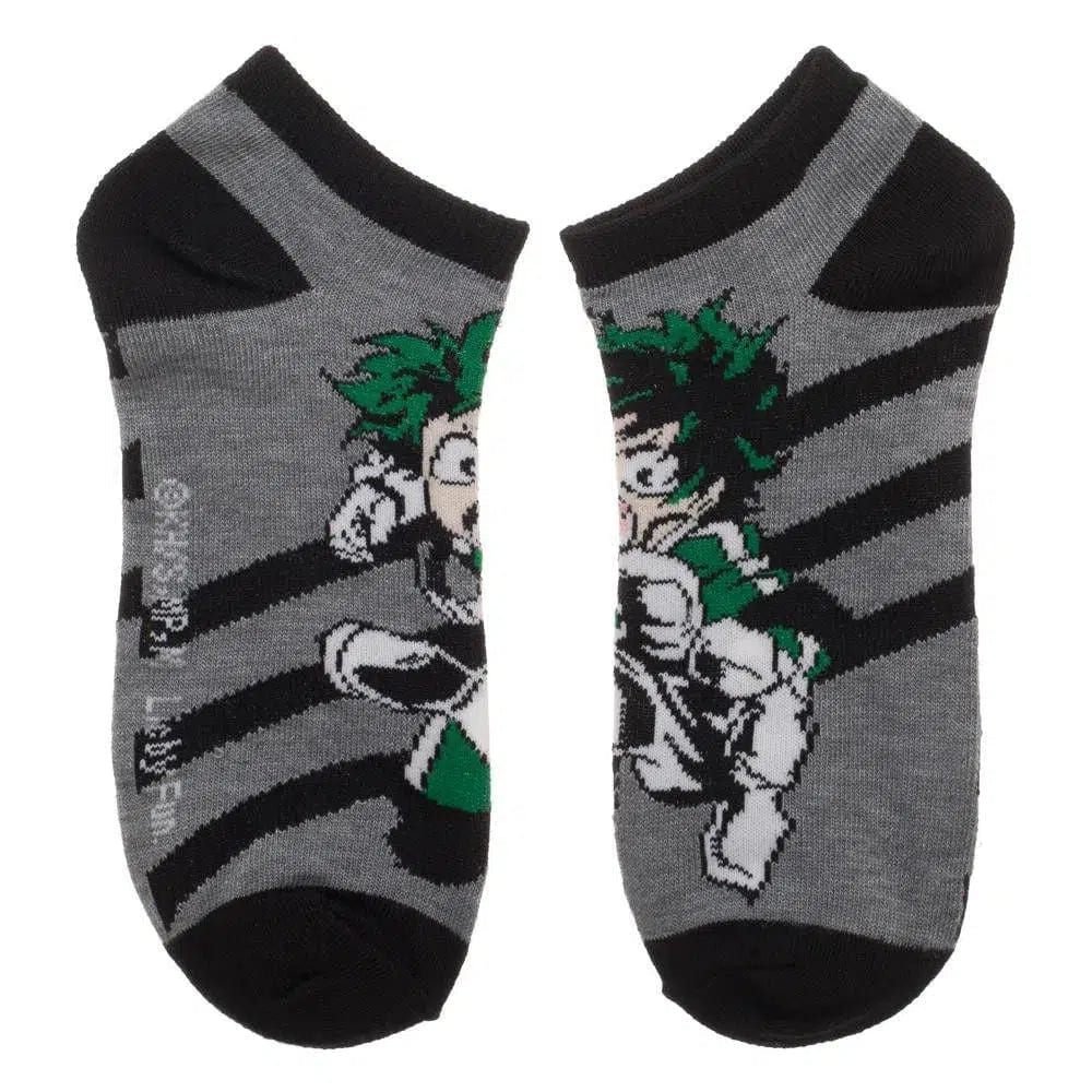 My Hero Academia - One For All Ankle Socks (5 Pairs) - Bioworld - Image 5