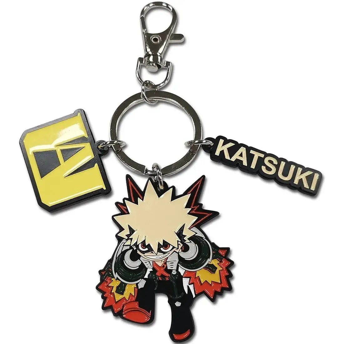 My Hero Academia [Season 5] - Katsuki Bakugo Keychain with Charms (2", Metal) - Great Eastern Entertainment
