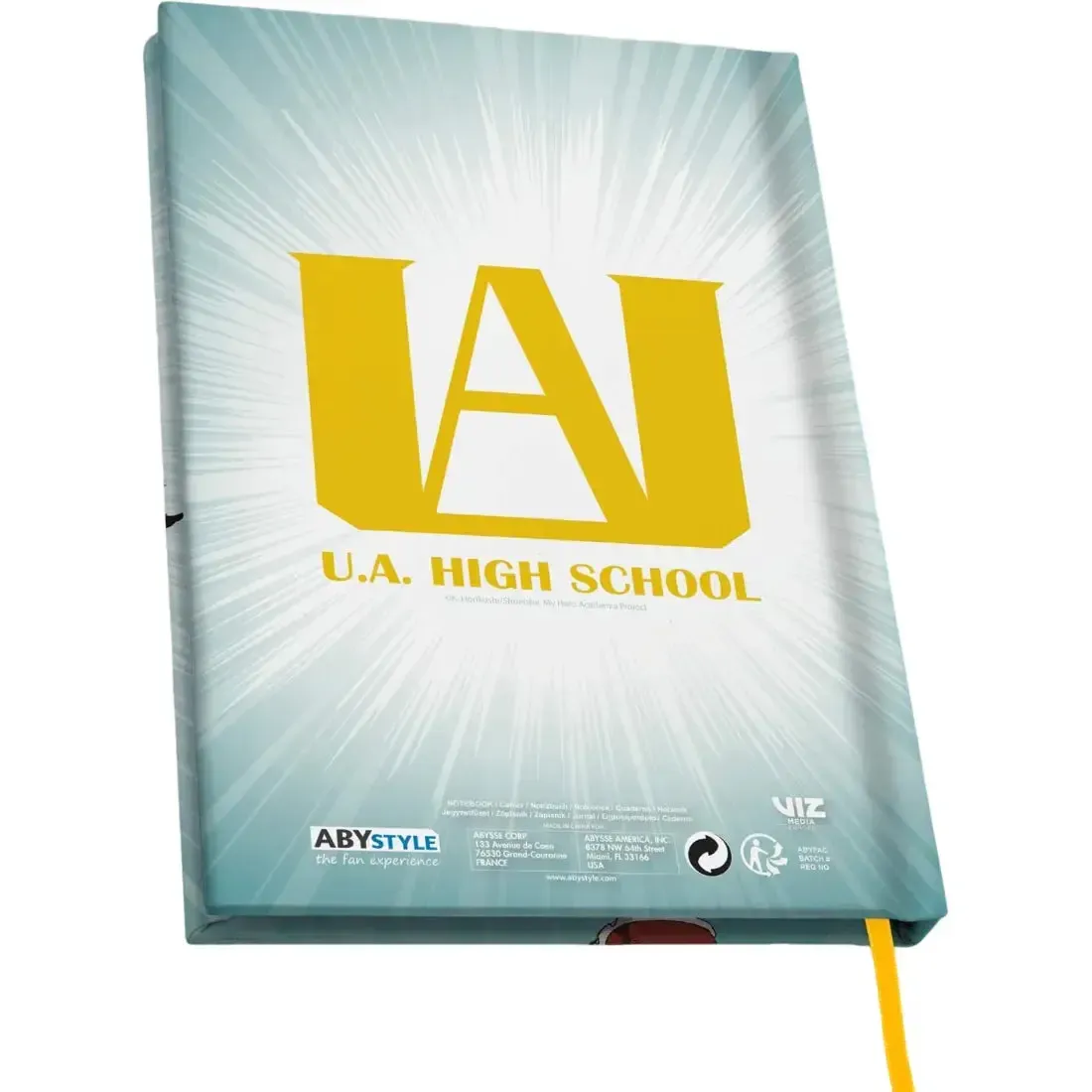 My Hero Academia - U.A. Heroes Hardcover Notebook (8.5"x6.1") - ABYstyle - Image 2