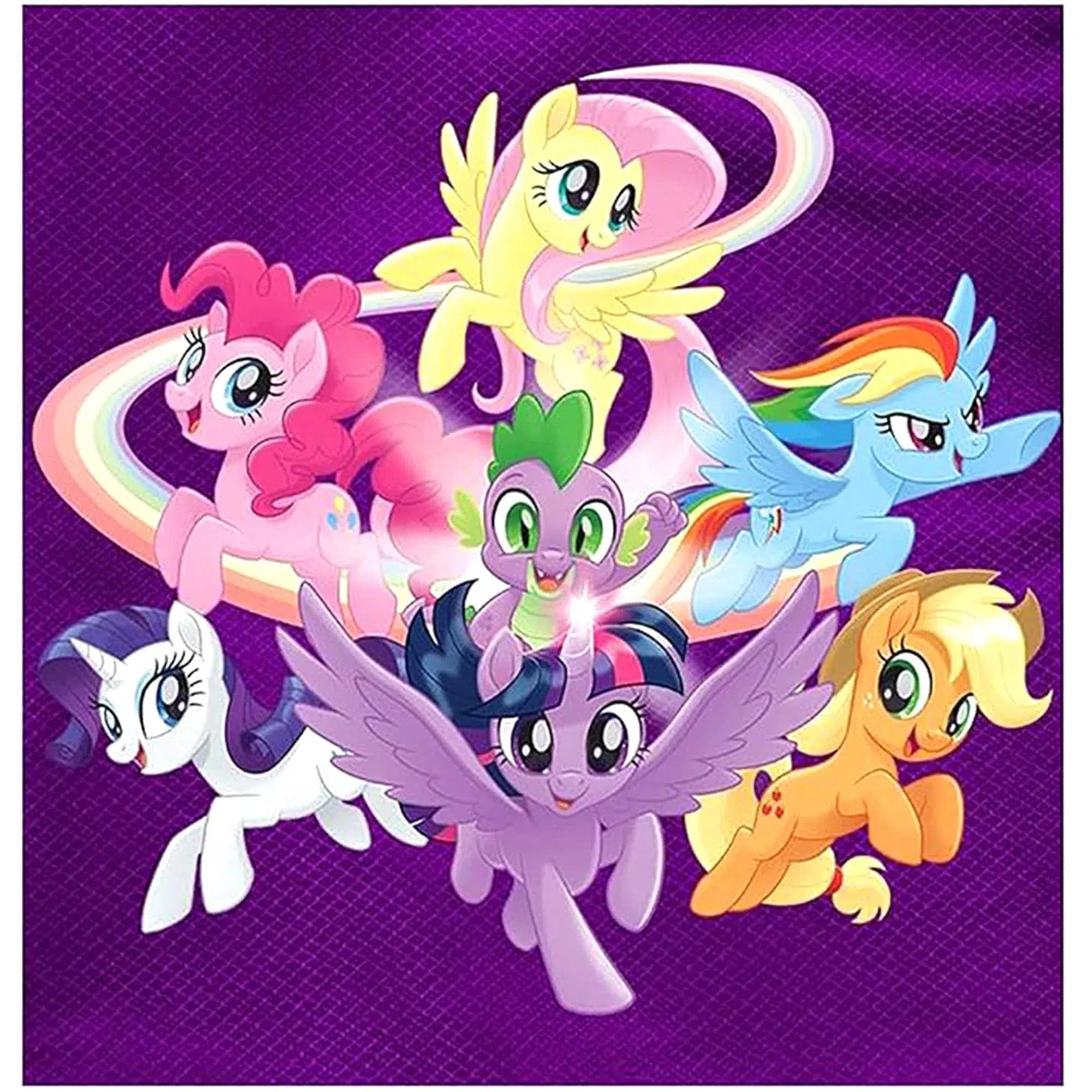 My Little Pony - Purple Roleplaying Game Dice Bag - Renegade Game Studios - Essence 20 Roleplaying System Series - Image 3