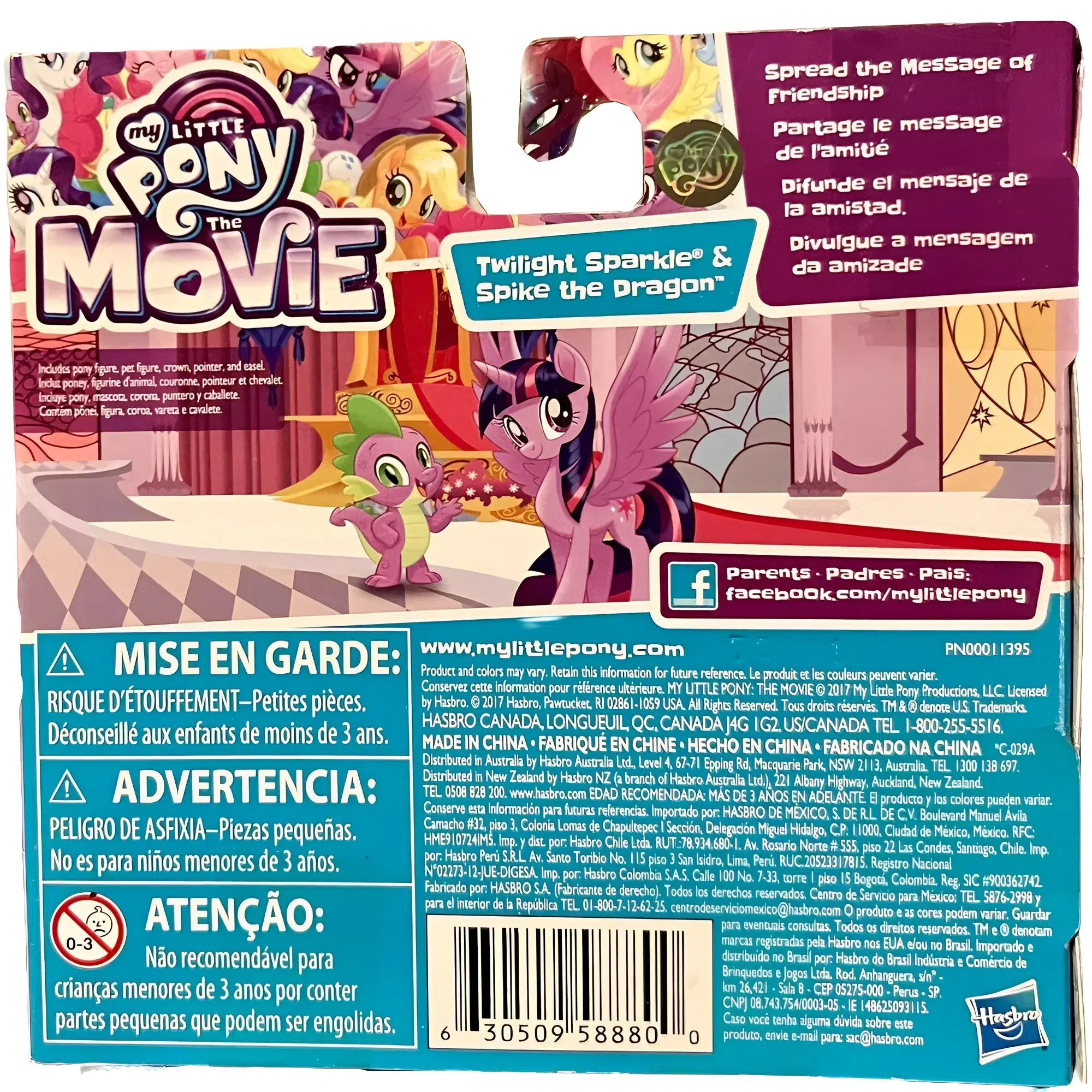 My Little Pony: The Movie - Twilight Sparkle & Spike the Dragon Friendship Lesson Figures - Hasbro - Walgreens Exclusive - Image 3