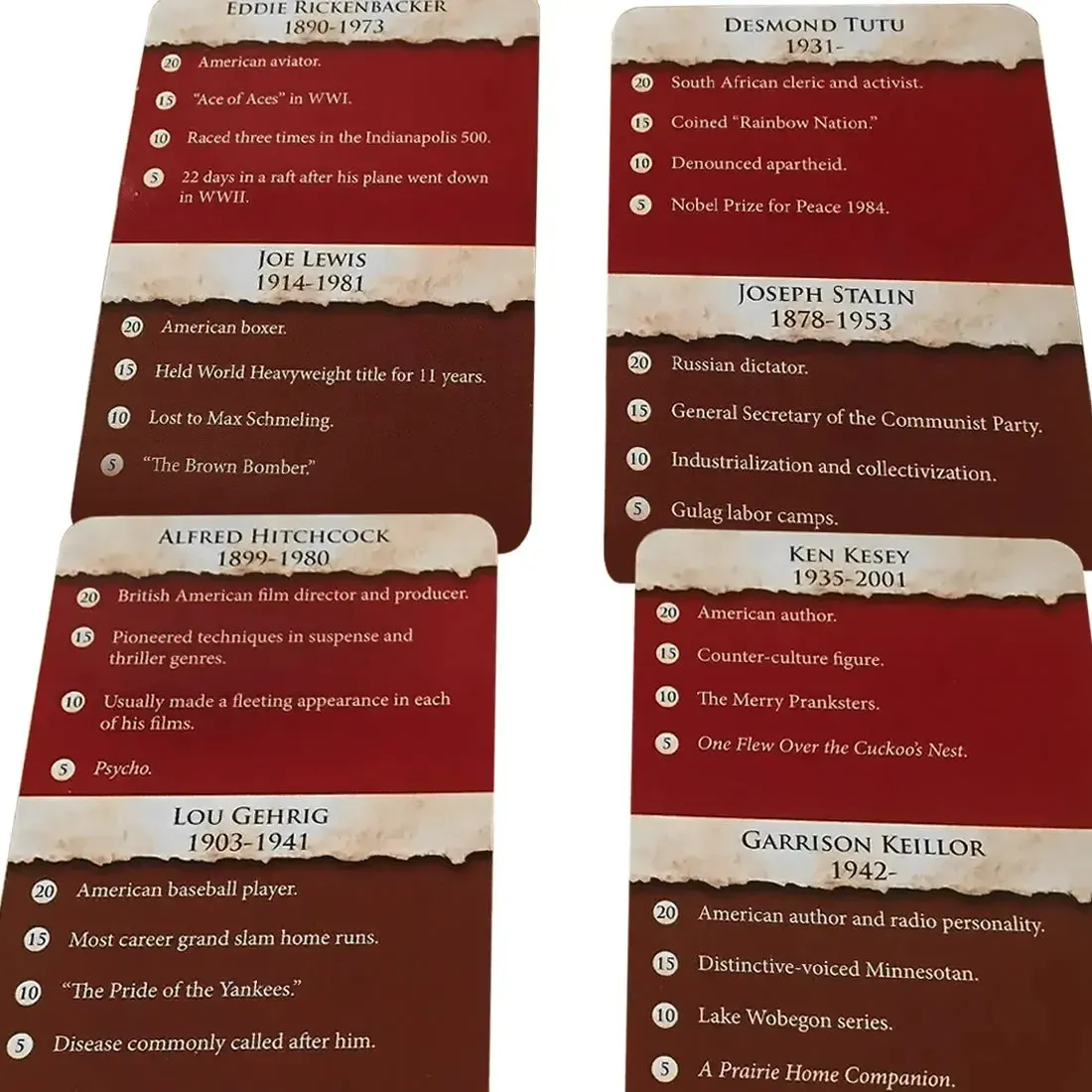Name Chase: Historical Figures Edition - Trivia History Card Game for Adults, and Family (4+ Players, Ages 12+) - Geo Toys - Image 5