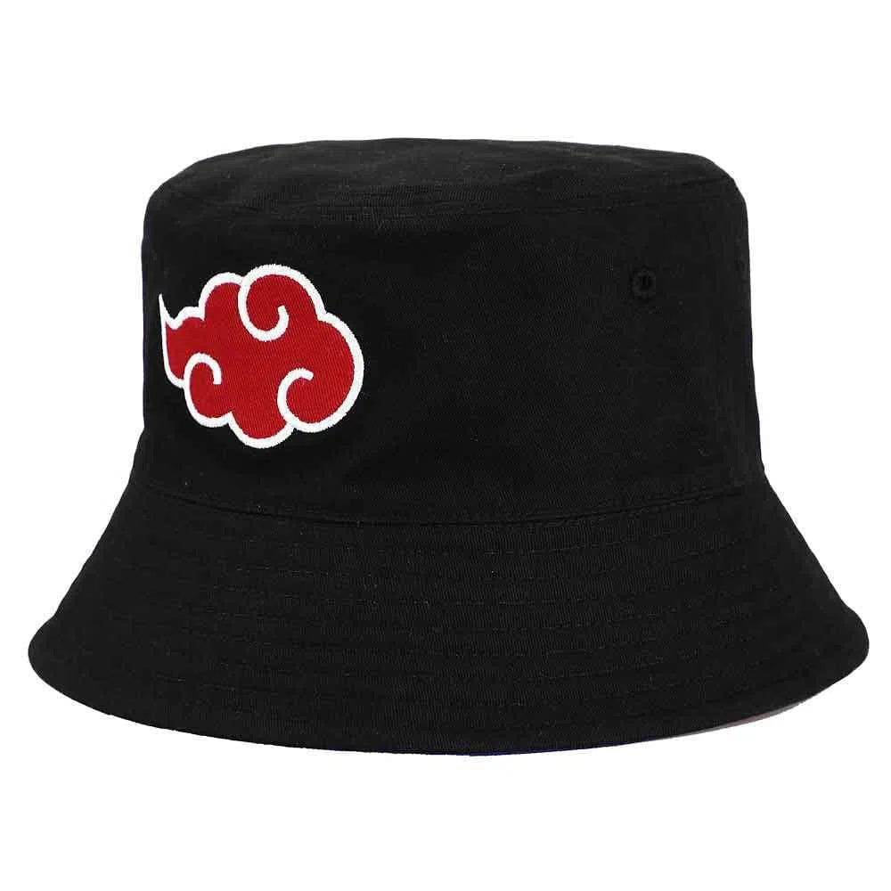 Naruto - Akatsuki Cloud / Hidden Leaf Village Reversible Bucket Hat - Bioworld - Image 6