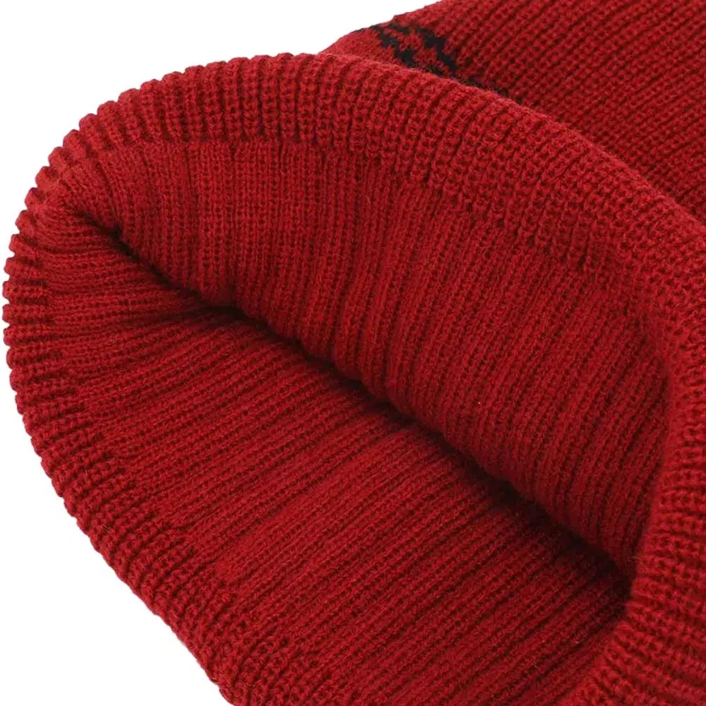 Naruto - Akatsuki Red Cuff Beanie Hat (Embroidered) - Bioworld - Image 5