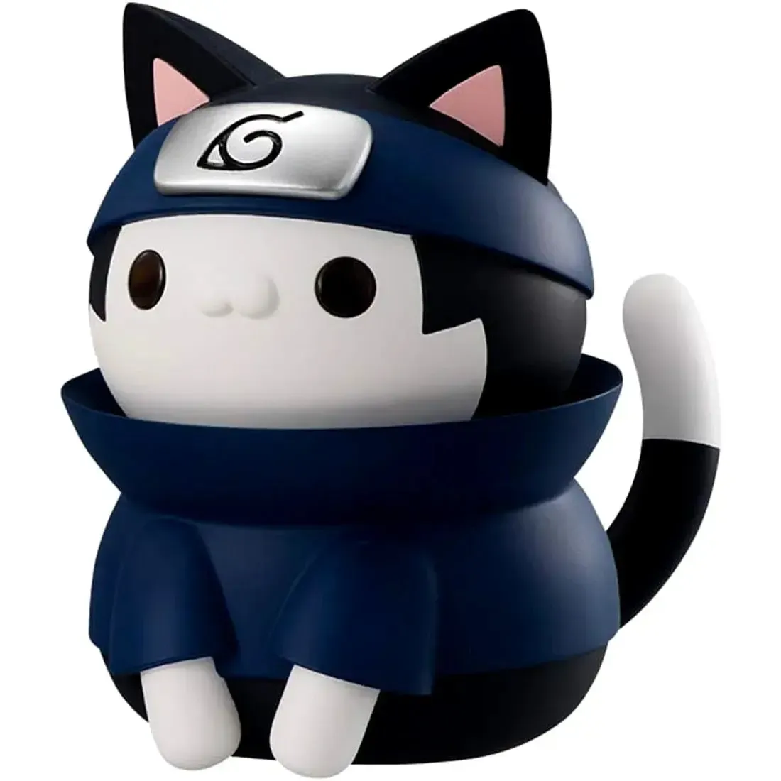 Naruto - Cute Cat Form Sasuke Uchiha Figure (4.5") - MegaHouse - Nyaruto Series - Image 3