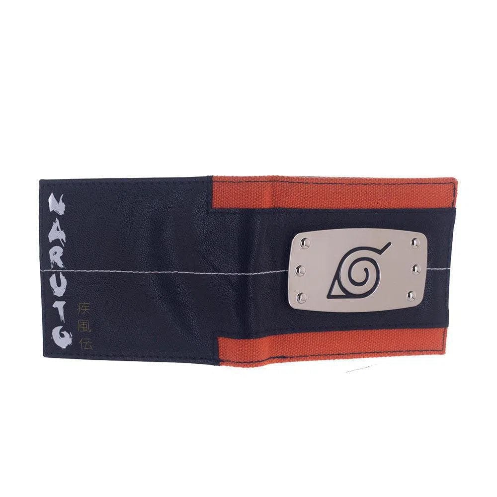 Naruto - Hidden Leaf Village Metal Headband Wallet (Bi-Fold) - Bioworld - Image 3