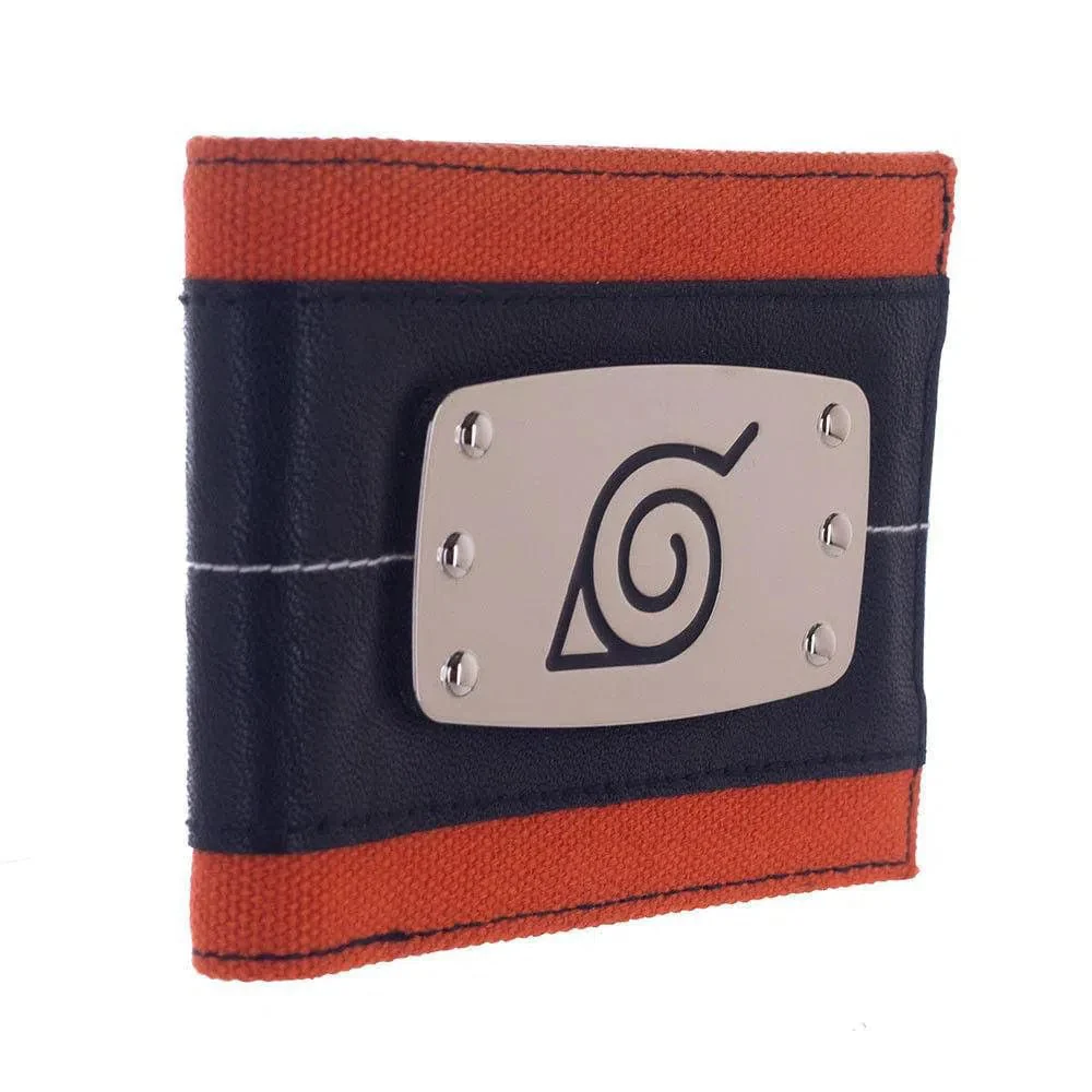 Naruto - Hidden Leaf Village Metal Headband Wallet (Bi-Fold) - Bioworld - Image 4