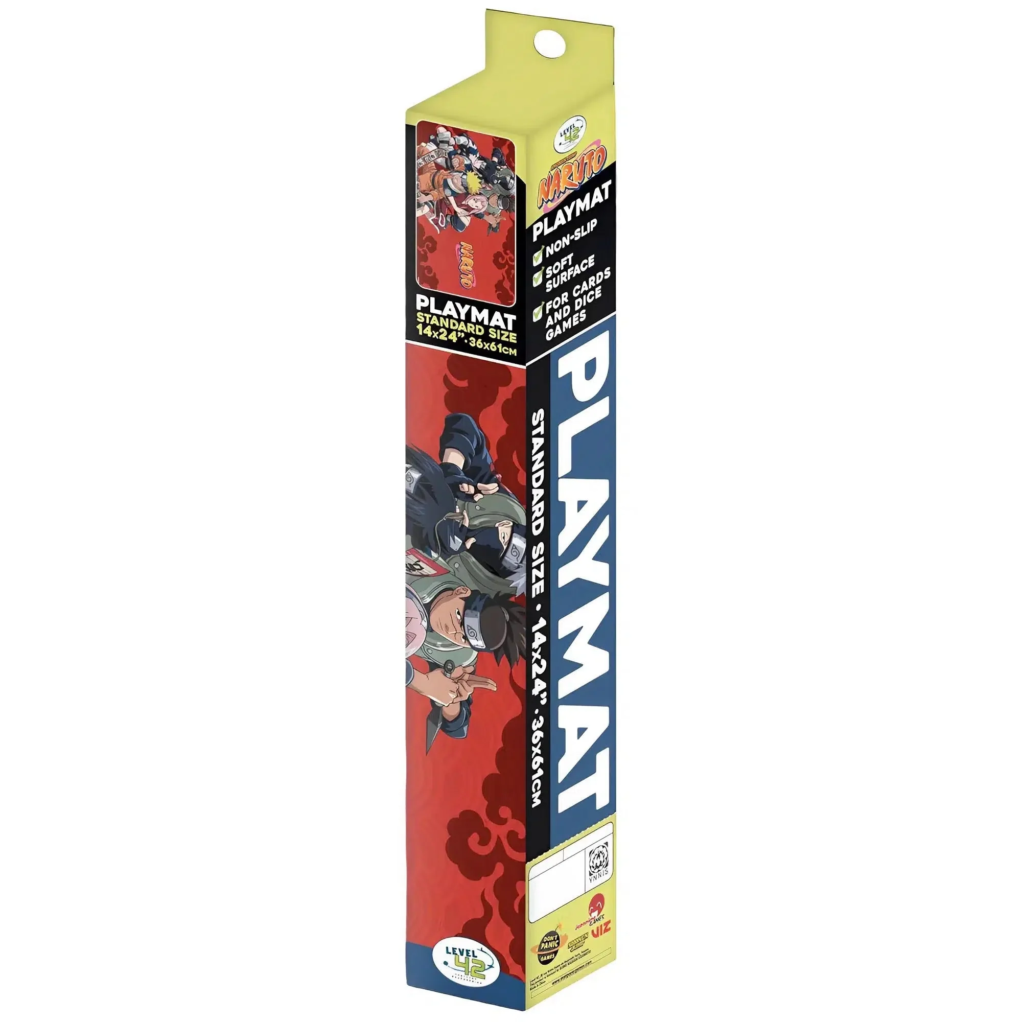 Naruto - Iruka & Team 7 Card Game Standard Size Playmat - Japanime Games - Player's Choice Game Accessories Series - Image 2
