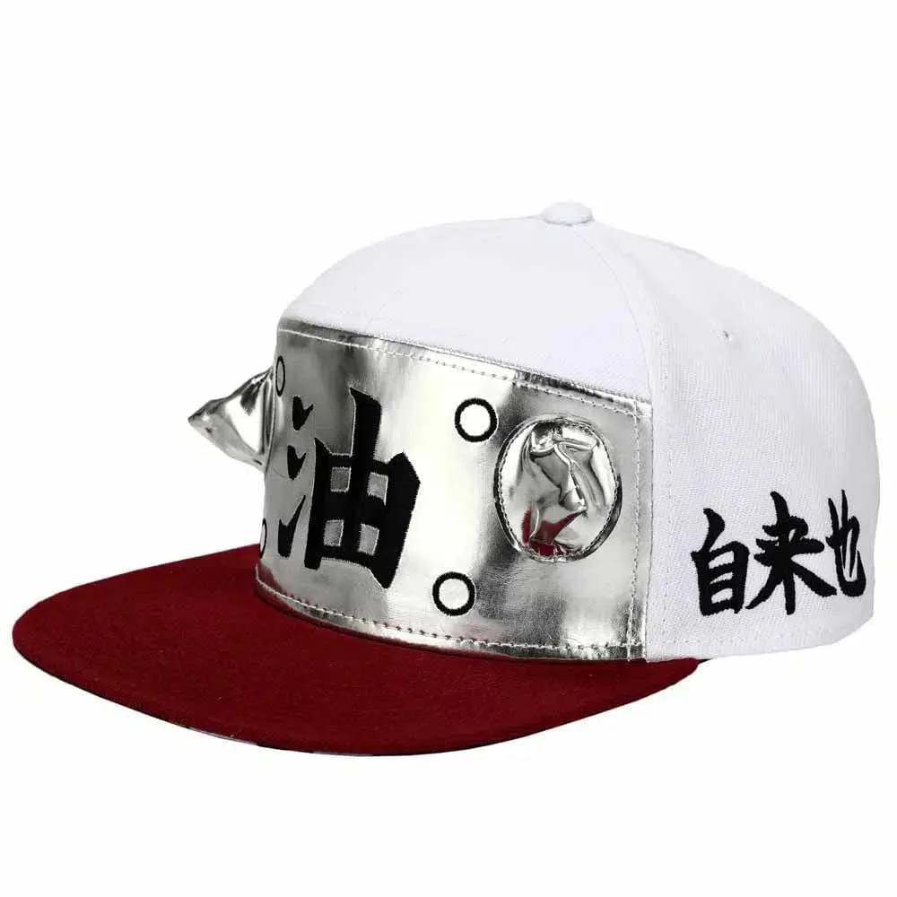 Naruto - Jiraiya Sage Mode 3D Cosplay Snapback Hat (Flat Bill) - Bioworld - Image 2
