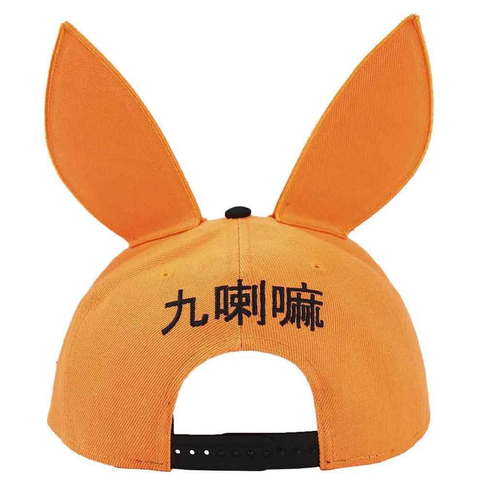 Naruto - Kurama Big Face 3D Cosplay Snapback Hat (Flat Bill)- Bioworld - Image 2