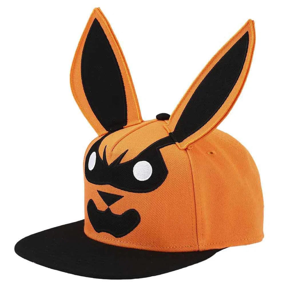 Naruto - Kurama Big Face 3D Cosplay Snapback Hat (Flat Bill)- Bioworld - Image 3