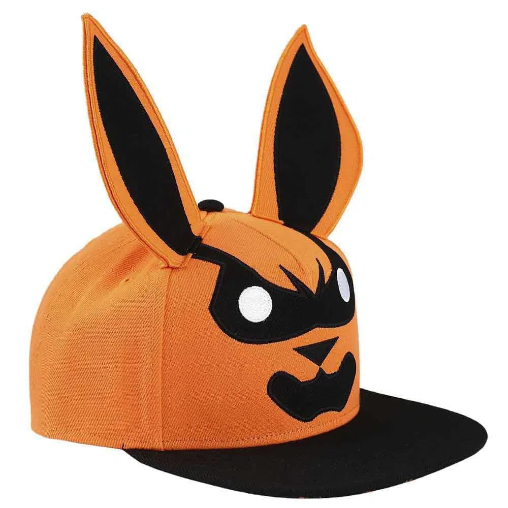 Naruto - Kurama Big Face 3D Cosplay Snapback Hat (Flat Bill)- Bioworld - Image 4