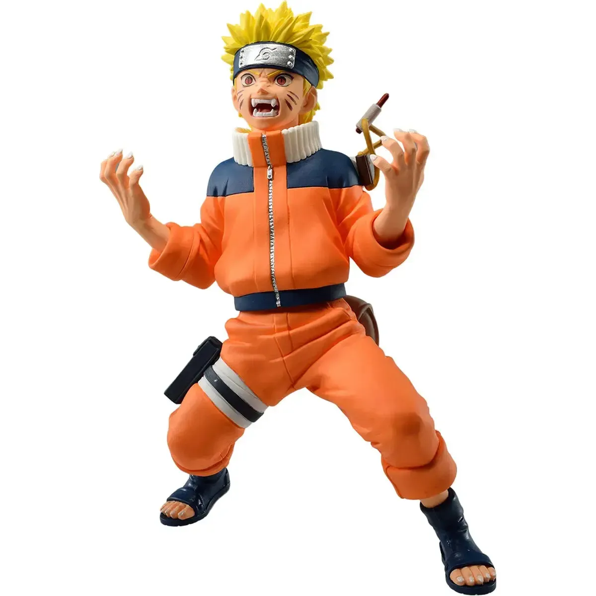 Naruto - Nine-Tails Chakra Form Naruto Uzumaki Figure (5.5") - Banpresto - Vibration Stars Series (Volume 2), Naruto 20th Anniversary Edition - Image 3