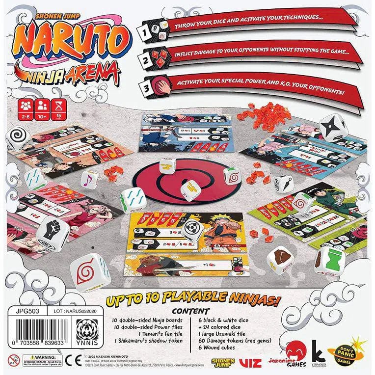 Naruto: Ninja Arena - Board Game - Image 4