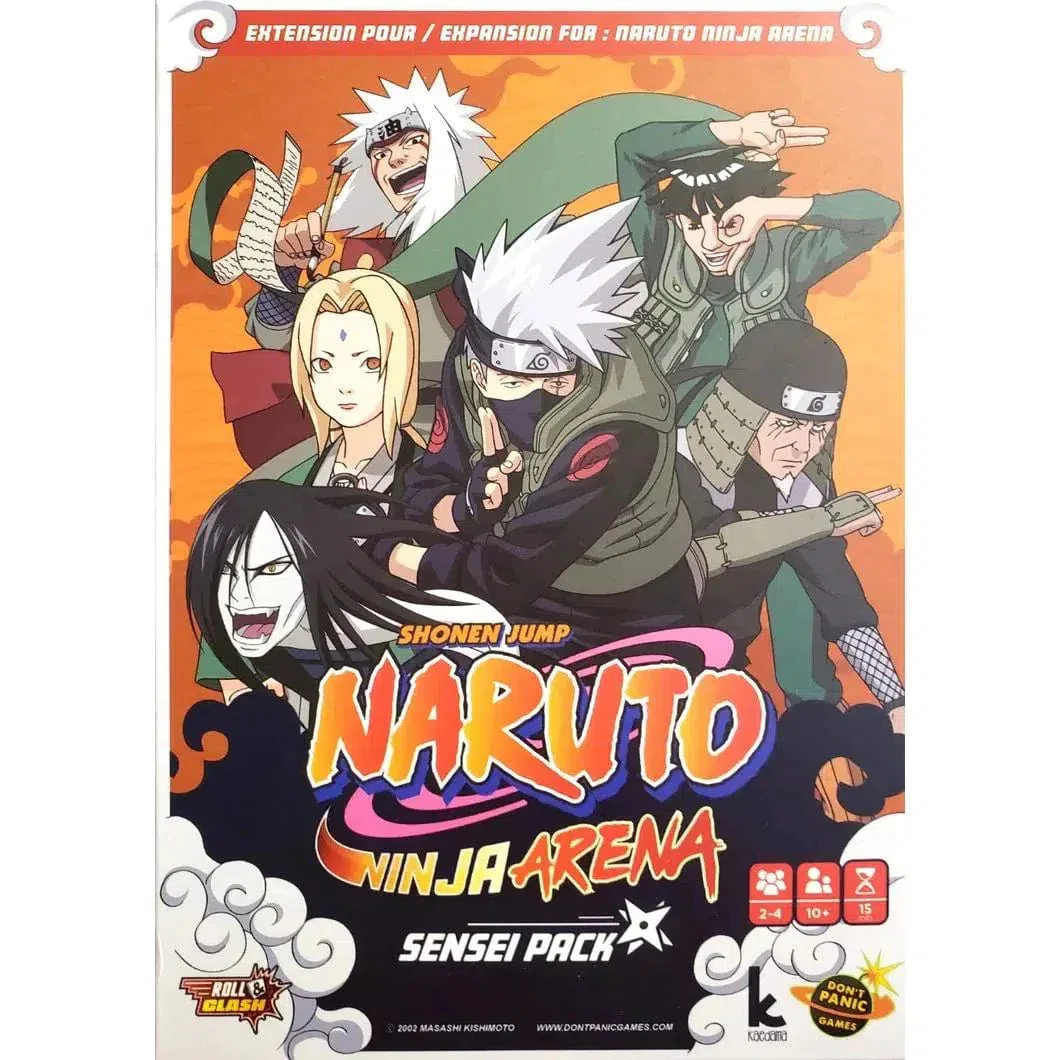 Naruto: Ninja Arena Sensei Pack - Expansion Pack - Image 3