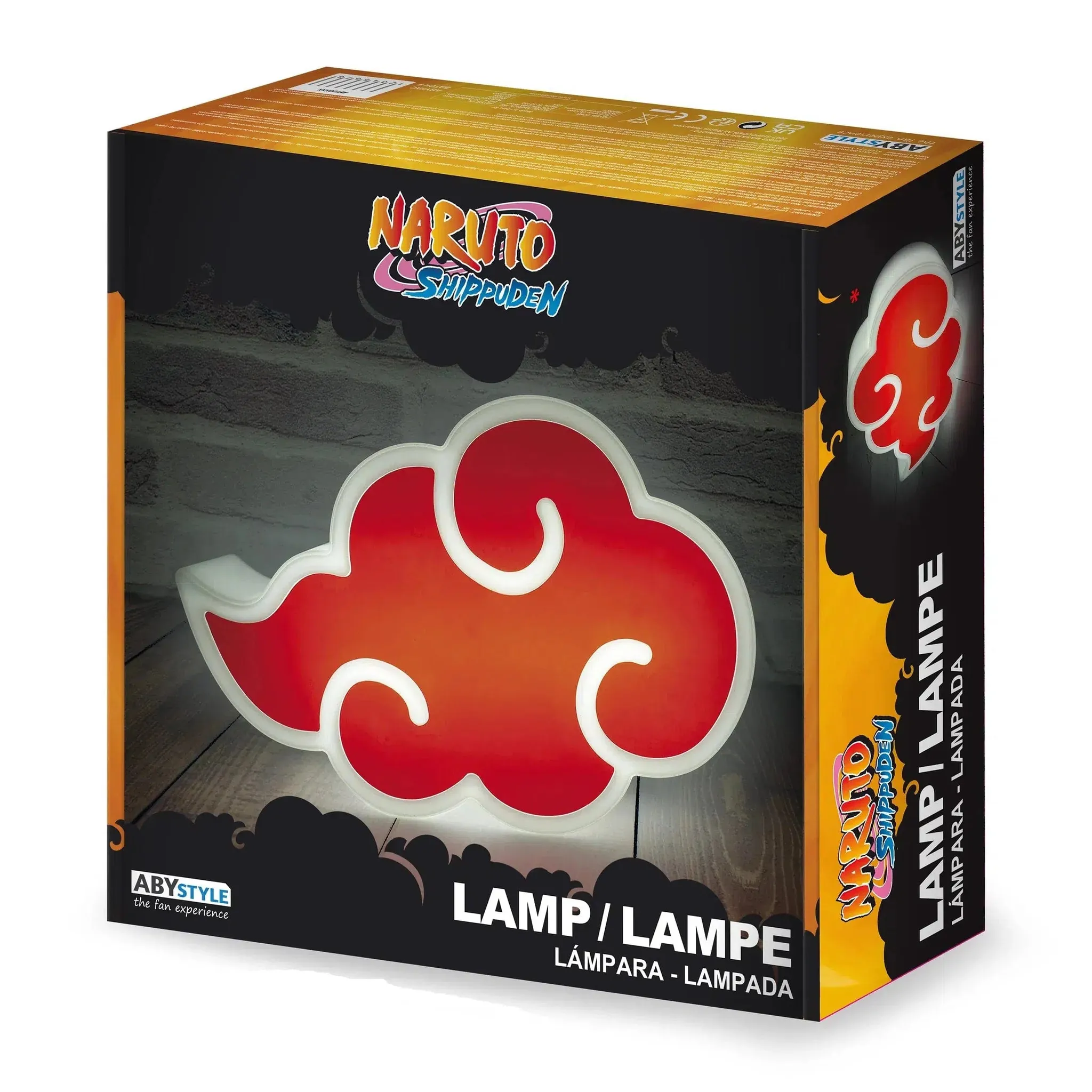 Naruto Shippuden -  Akatsuki Cloud Portable LED Lamp - ABYstyle