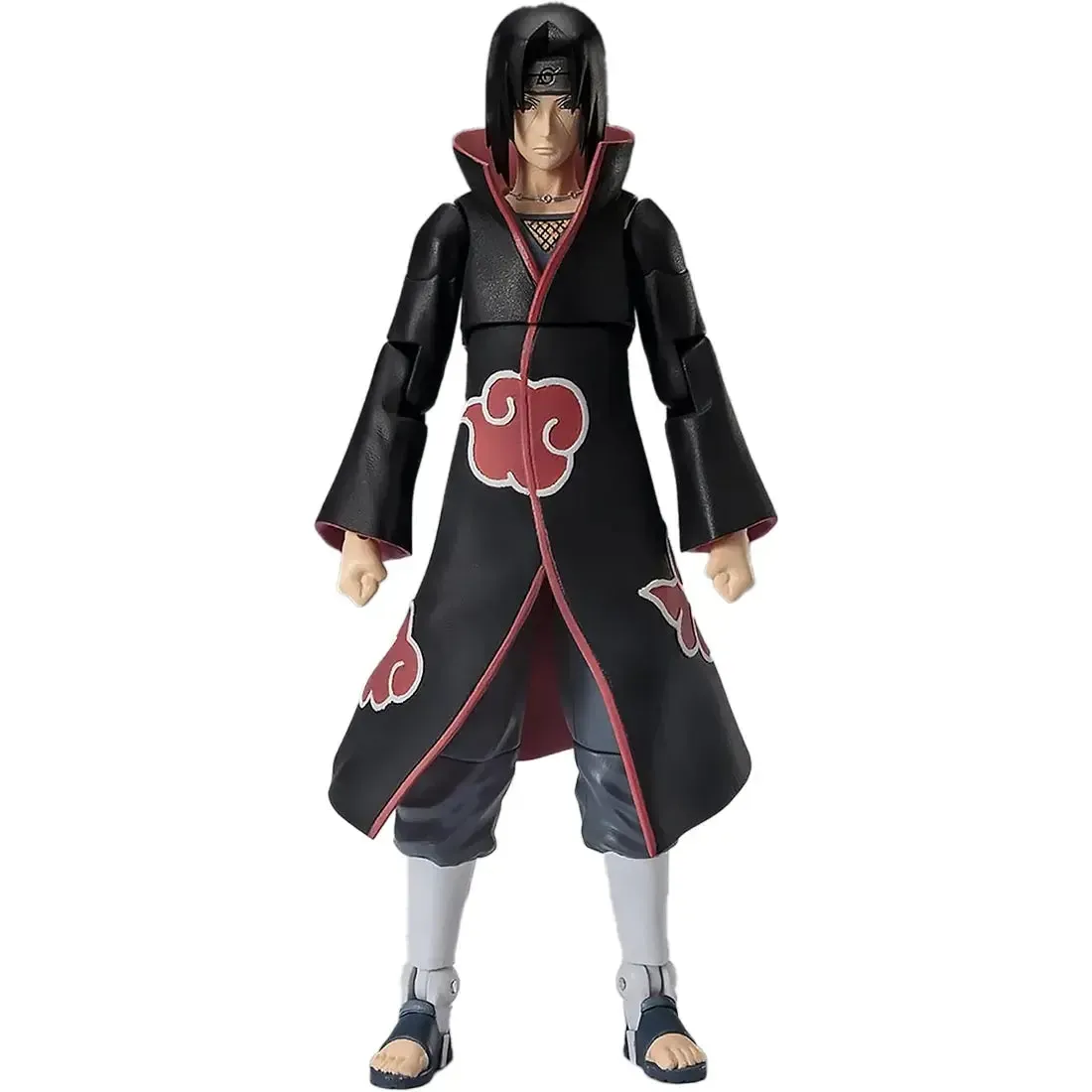 Naruto Shippuden - Akatsuki Uniform Itachi Uchiha Action Figure (5") - Bandai - Ultimate Legends Series - Image 2