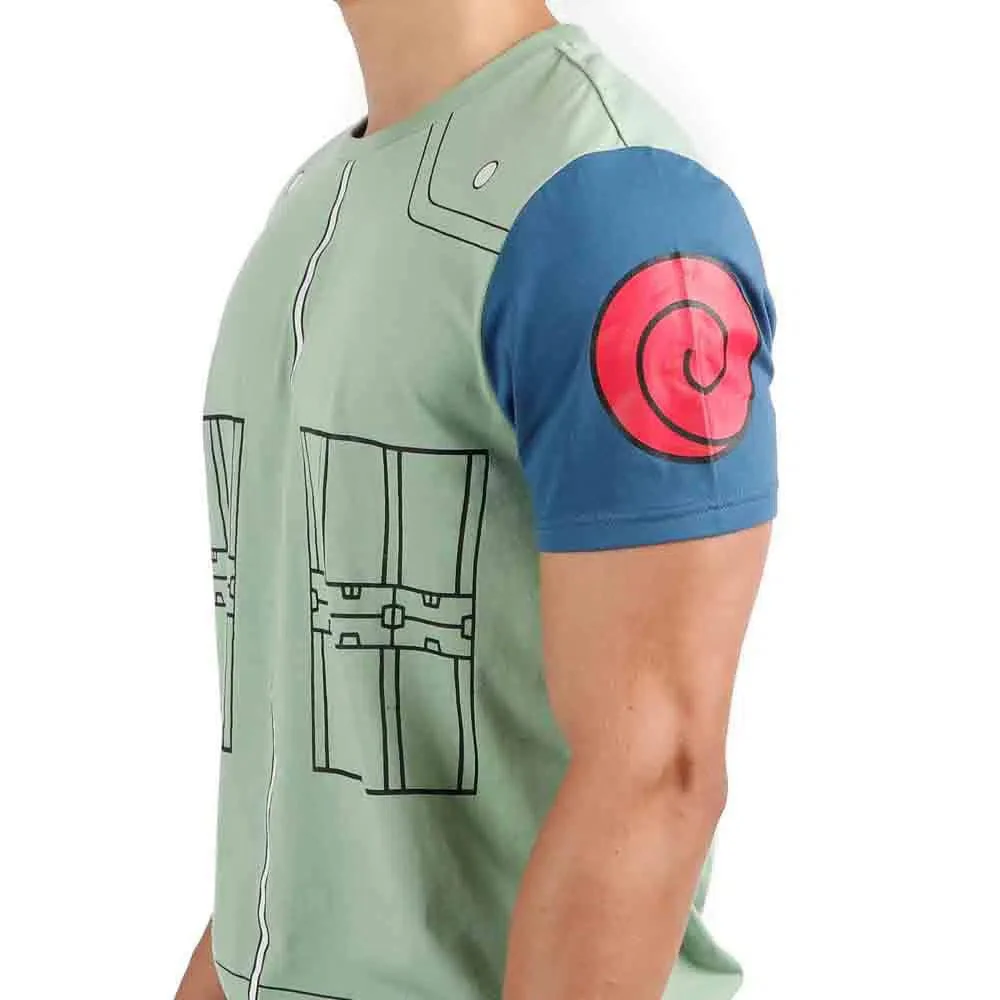 Naruto Shippuden - Kakashi Cosplay T-Shirt (Unisex) - Bioworld - Image 3