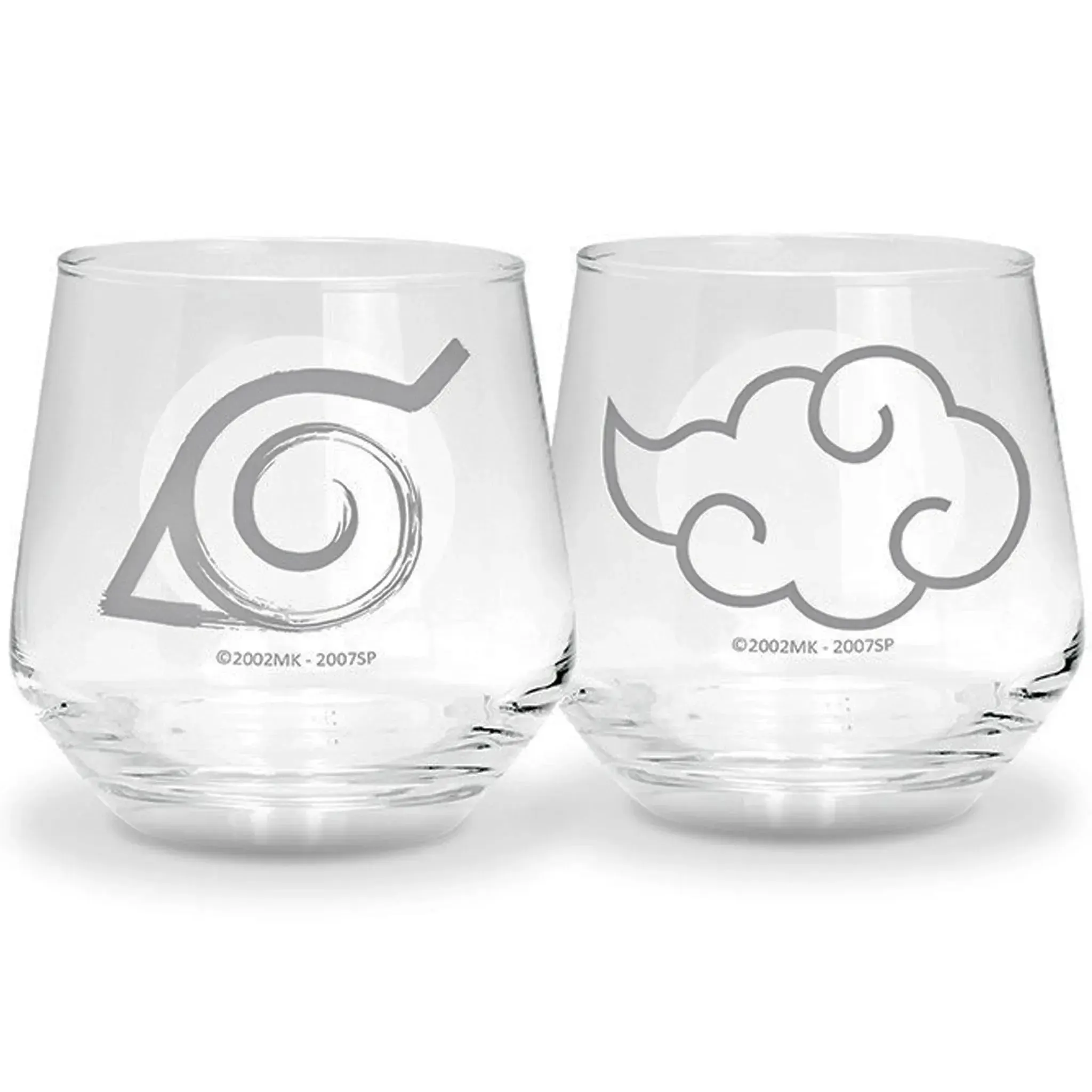Naruto Shippuden - Konoha & Akatsuki Drinking Glasses 2-Piece Set (10 oz.) - ABYstyle - Image 2