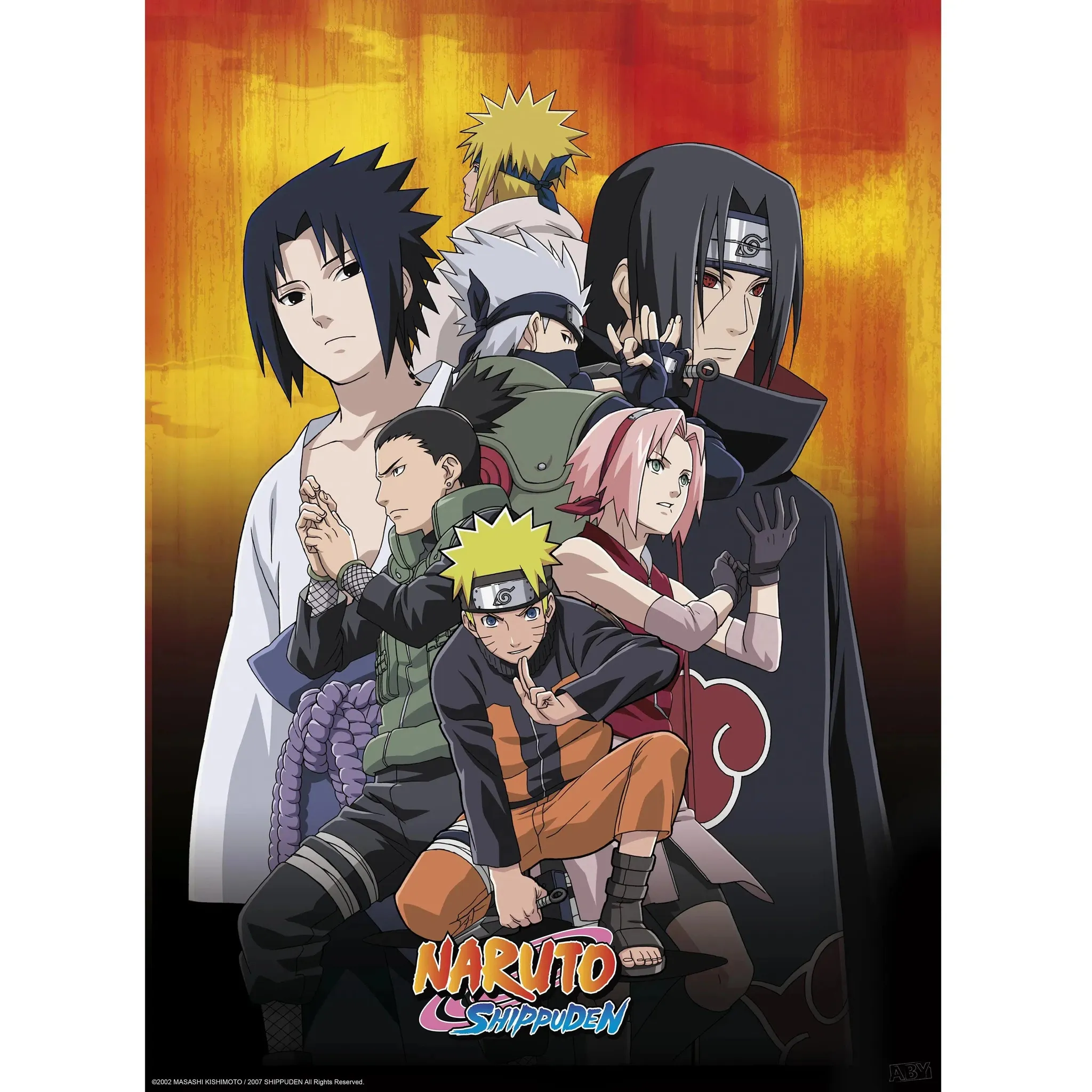 Naruto Shippuden - Konoha Shinobi & Akatsuki Boxed Poster Set (20.5"x15") - ABYstyle - Image 3