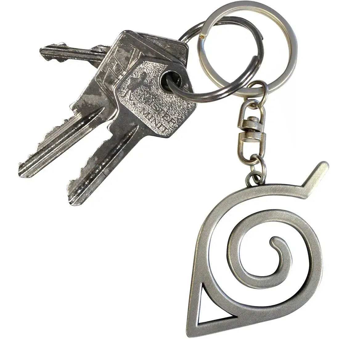 Naruto Shippuden - Konoha Symbol 3D Keychain (Metal) - ABYstyle - Image 4