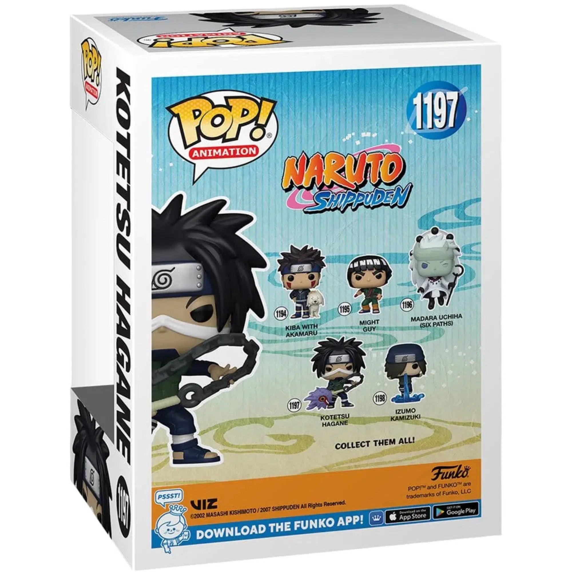 Naruto Shippuden - Kotetsu Hagane Figure - Funko - POP! Animation Series (1197) - Image 3