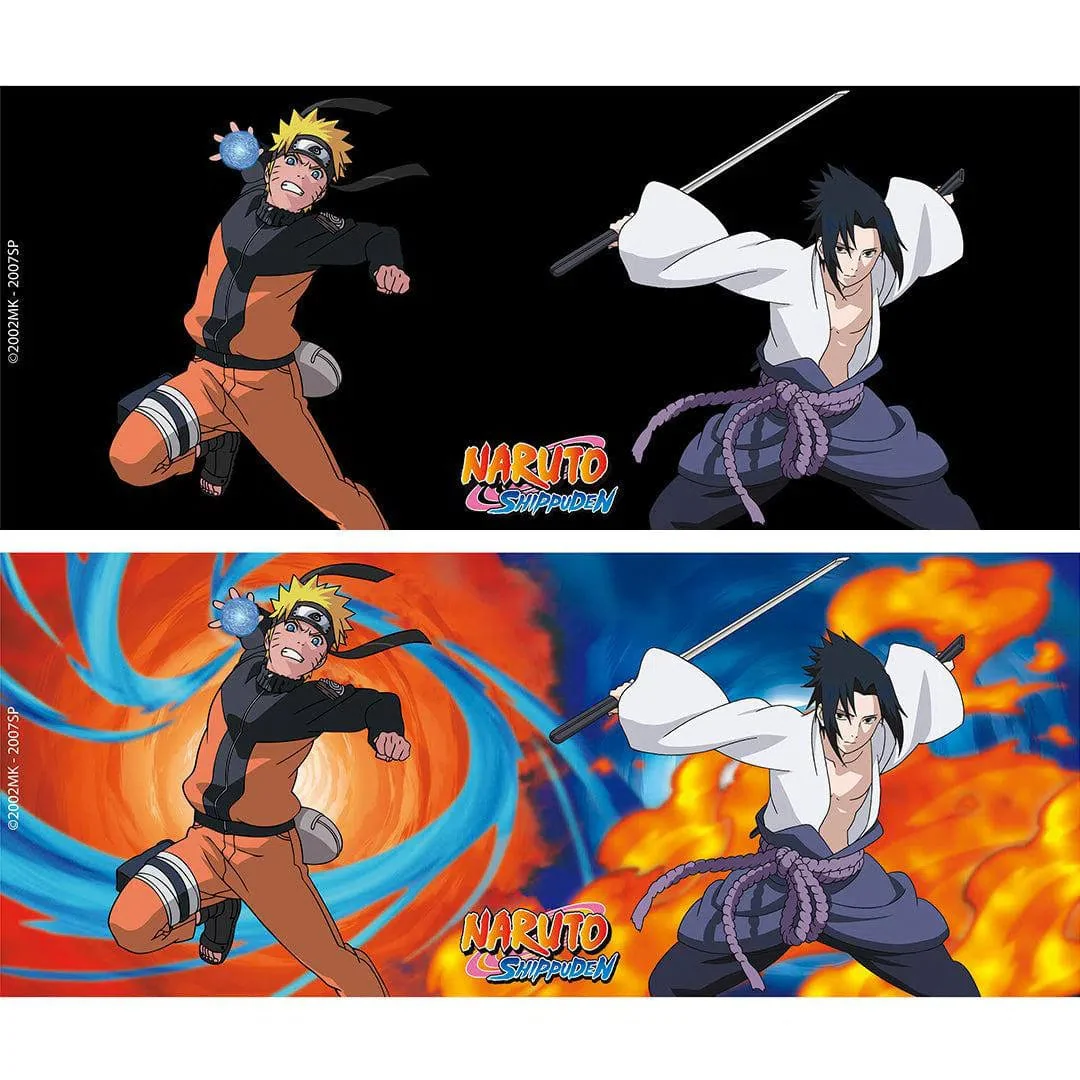 Naruto Shippuden - Naruto and Sasuke Heat-Change Ceramic Mug & Coaster Gift Set (16 oz.) - ABYstyle - Image 5