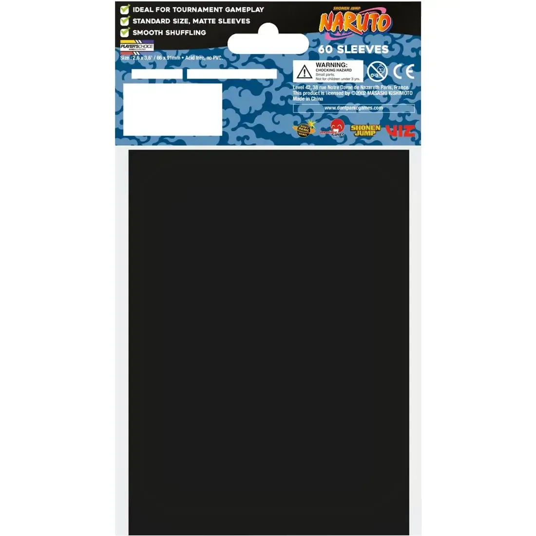 Naruto - Team 7 Art Protective Card Sleeves (60 Count, Standard Size) - Japanime Games - Player's Choice Game Accessories Series - Image 3