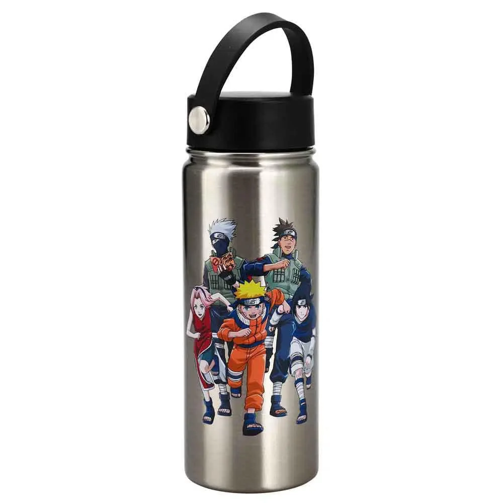 Naruto - Team 7 Stainless Steel Bottle (17 oz.) - Bioworld - Image 2