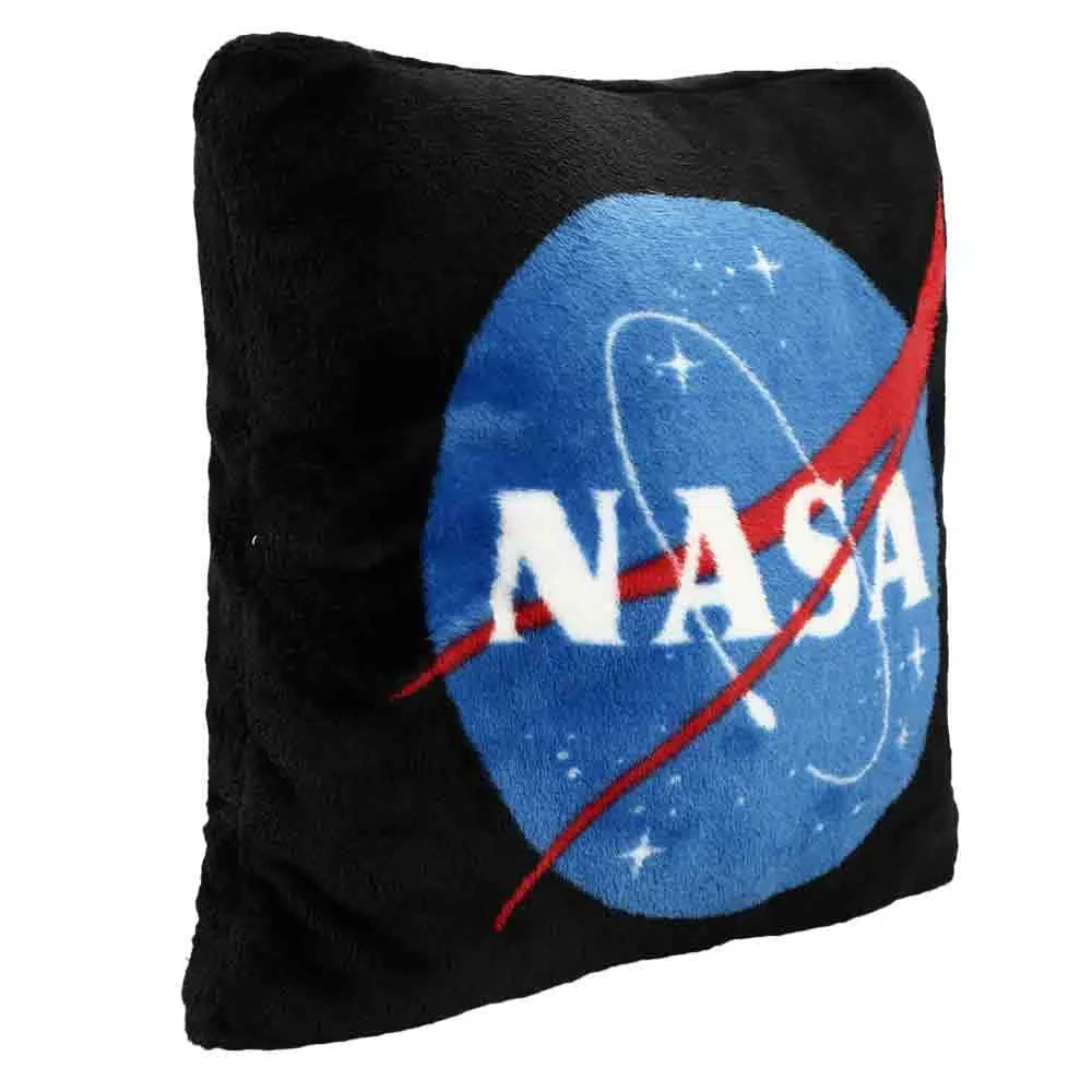 NASA - Lunar Module Plush Pillow & Pocket Throw Blanket (Fleece, 50"x50") - Bioworld - Image 3