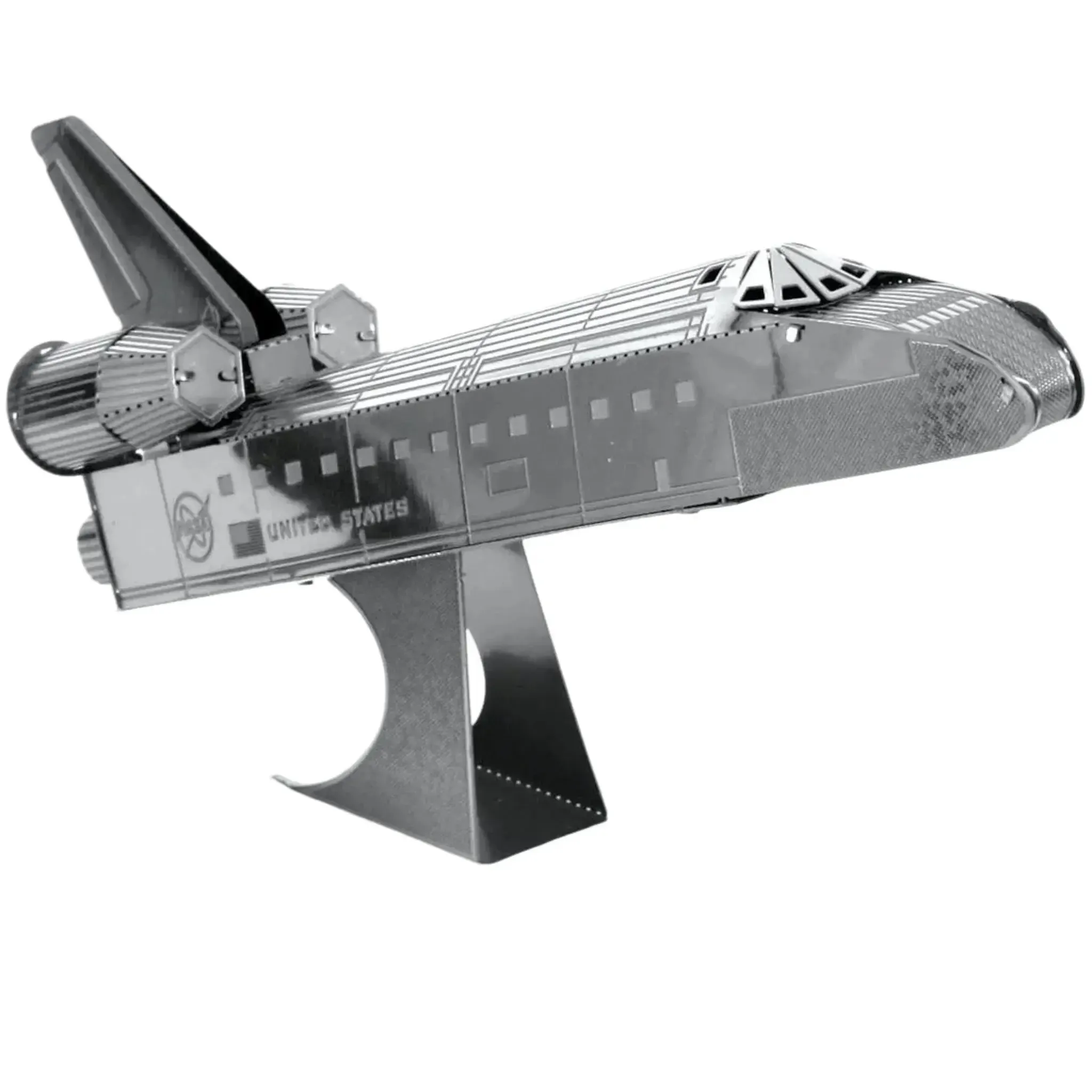 NASA - Space Shuttle Endeavour Spacecraft Figure Model Kit (Steel, Easy Difficulty) - Fascinations - Metal Earth Series - (2022) - Image 7