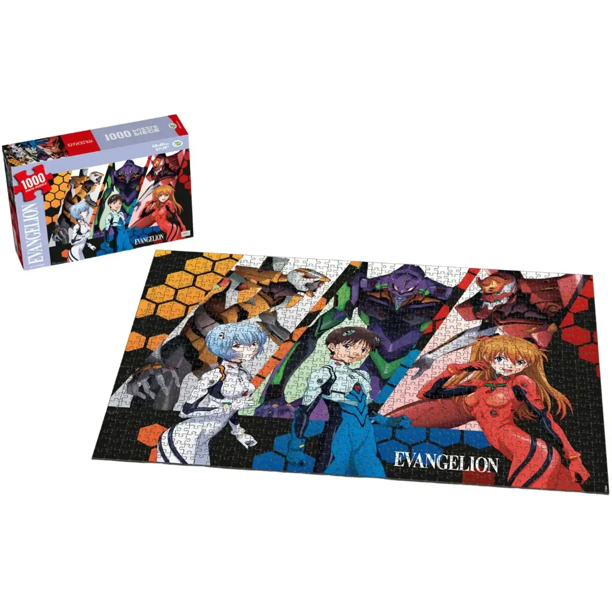 Neon Genesis Evangelion - EVA Pilots Jigsaw Puzzle (1000 Pieces, 27"x19") - Japanime Games - Player's Choice Game Accessories Series - Image 2