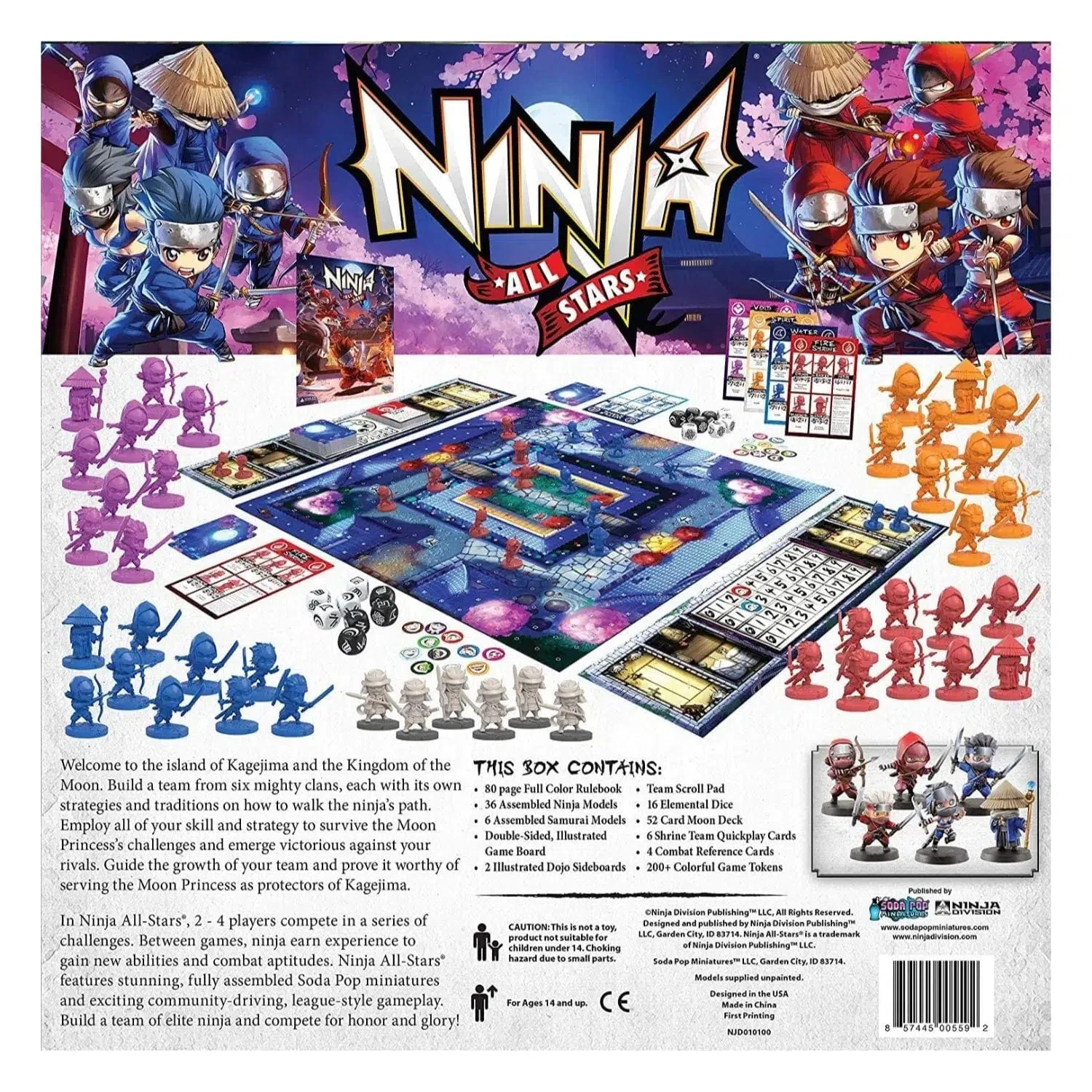 Ninja All Stars - Board Game - Soda Pop Miniatures - Image 6