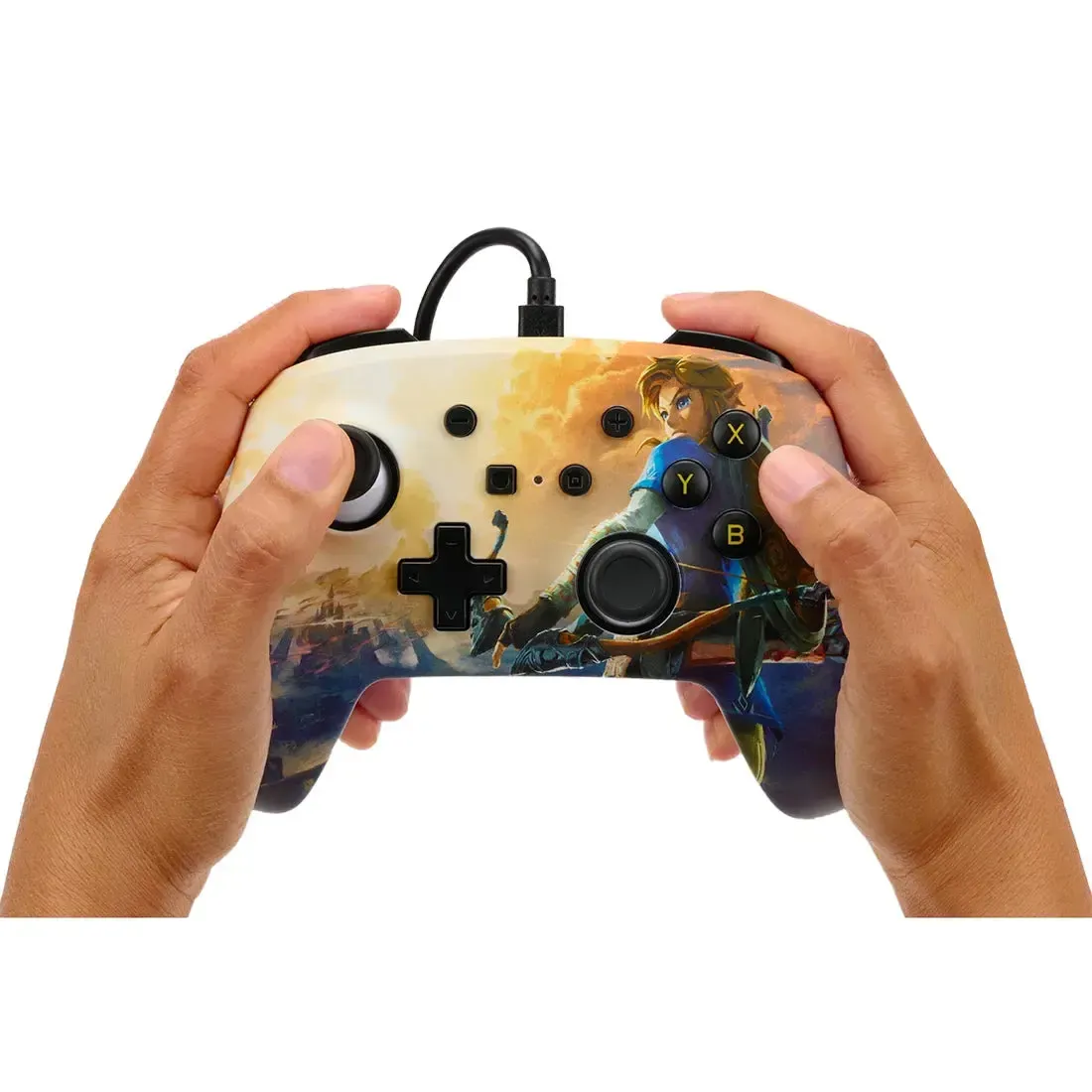 Nintendo Switch [The Legend of Zelda: Breath of the Wild] - Hyrule Hero Enhanced Wired Controller - PowerA - Image 10