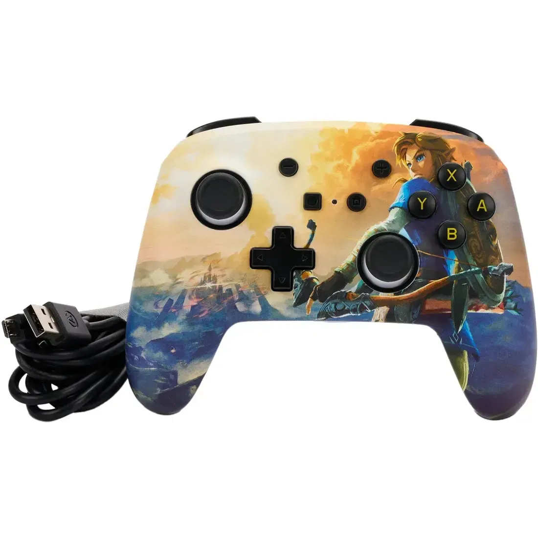 Nintendo Switch [The Legend of Zelda: Breath of the Wild] - Hyrule Hero Enhanced Wired Controller - PowerA - Image 2