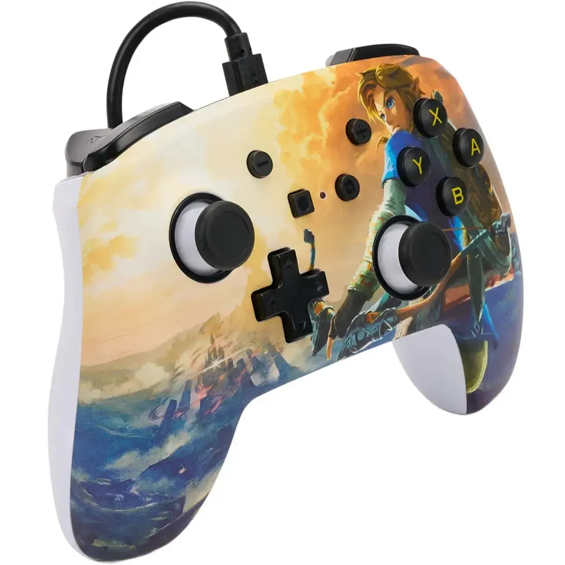 Nintendo Switch [The Legend of Zelda: Breath of the Wild] - Hyrule Hero Enhanced Wired Controller - PowerA - Image 6