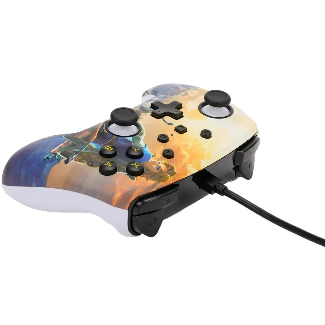 Nintendo Switch [The Legend of Zelda: Breath of the Wild] - Hyrule Hero Enhanced Wired Controller - PowerA - Image 9