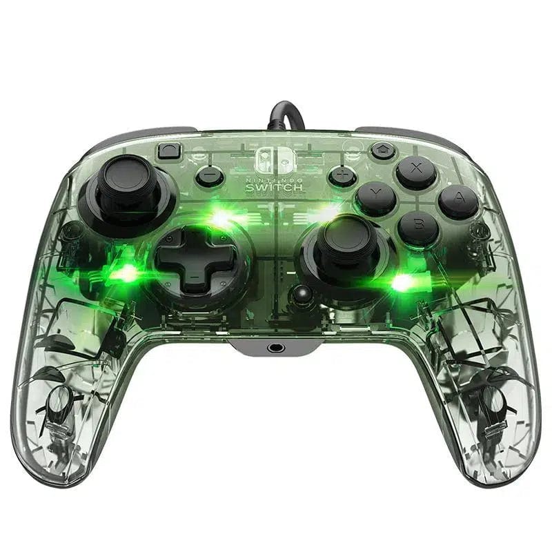 Nintendo Switch Wired Controller (Glowing Afterglow Version) - pdp - Deluxe Edition