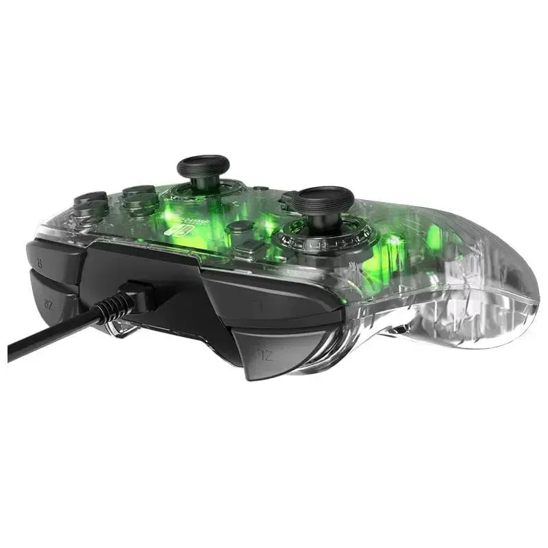 Nintendo Switch Wired Controller (Glowing Afterglow Version) - pdp - Deluxe Edition - Image 3