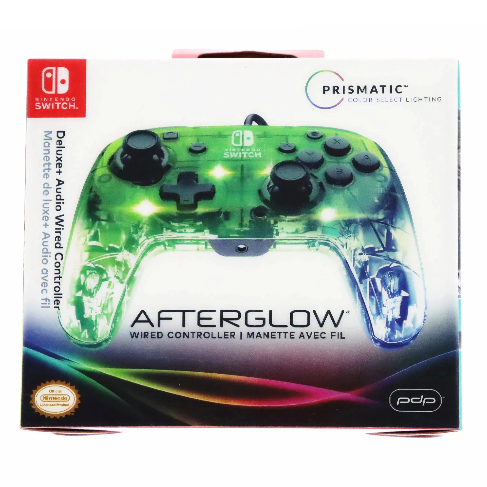 Nintendo Switch Wired Controller (Glowing Afterglow Version) - pdp - Deluxe Edition - Image 7