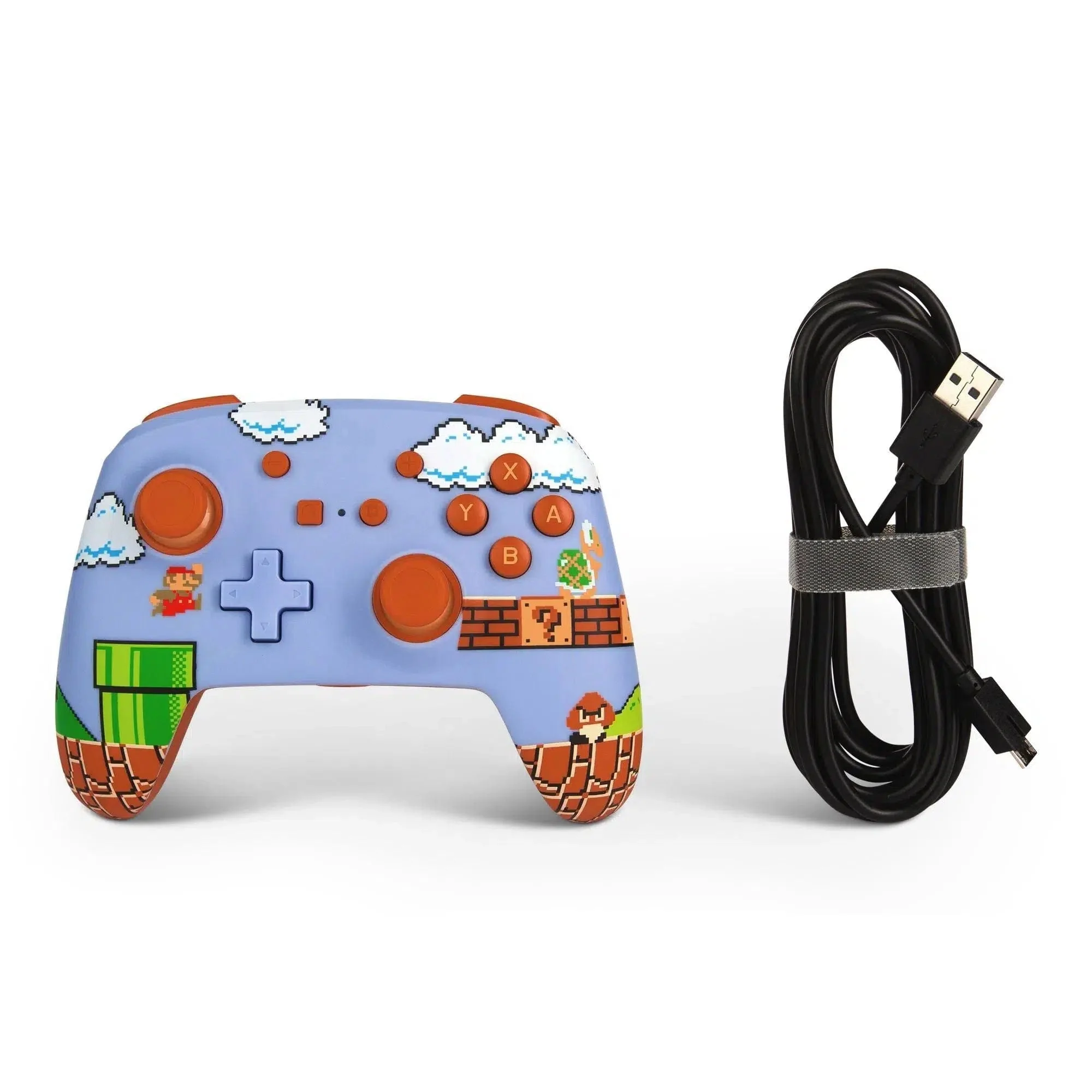 Nintendo Switch Wired Controller (Super Mario Bros. Version) - PowerA - Enhanced Edition - Image 8