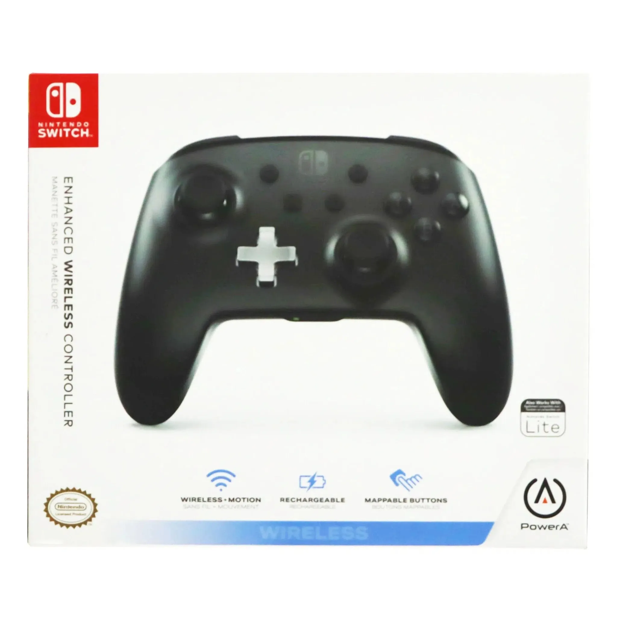 Nintendo Switch Wireless Controller (Black) - PowerA - Enhanced Edition - Image 7