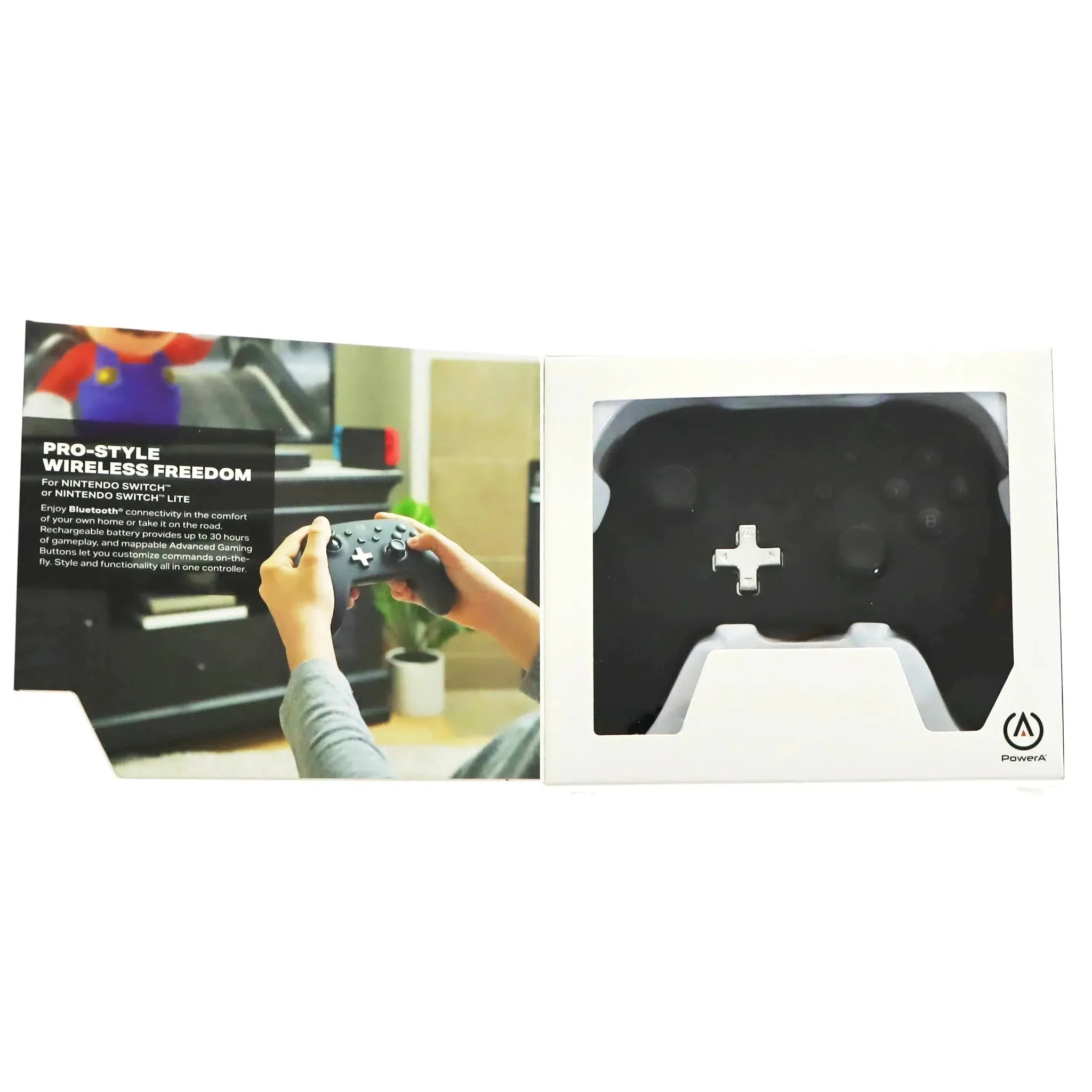 Nintendo Switch Wireless Controller (Black) - PowerA - Enhanced Edition - Image 8