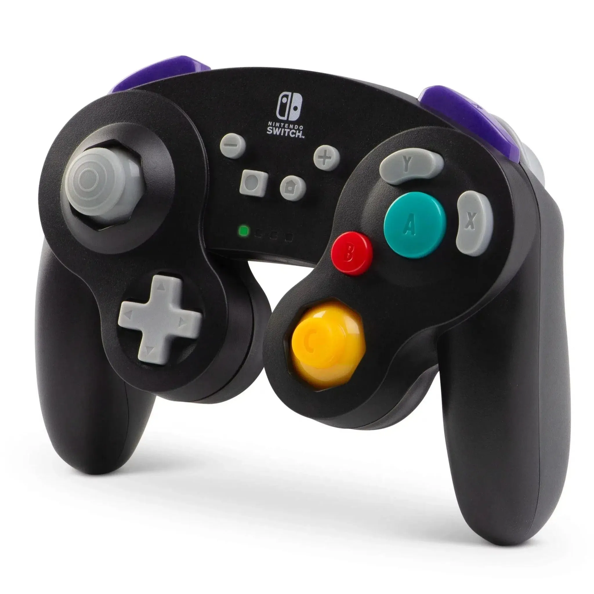 Nintendo Switch Wireless Controller (Black) - PowerA - GameCube Style - Image 5
