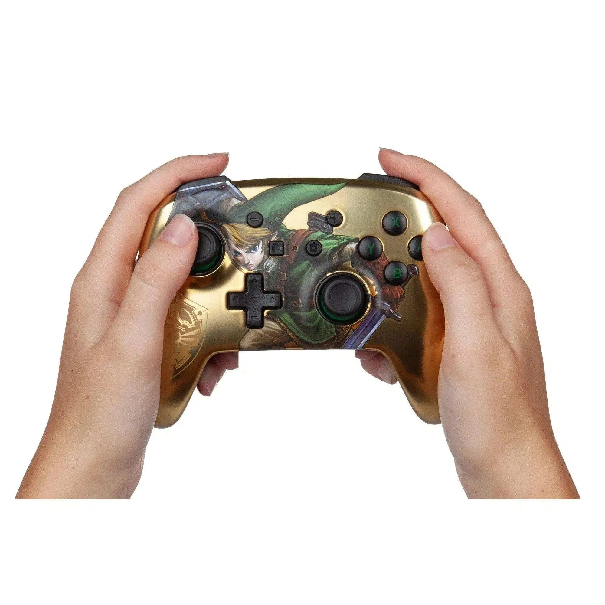 Nintendo Switch Wireless Controller (Link Gold Version) - PowerA - Enhanced Edition - Image 9