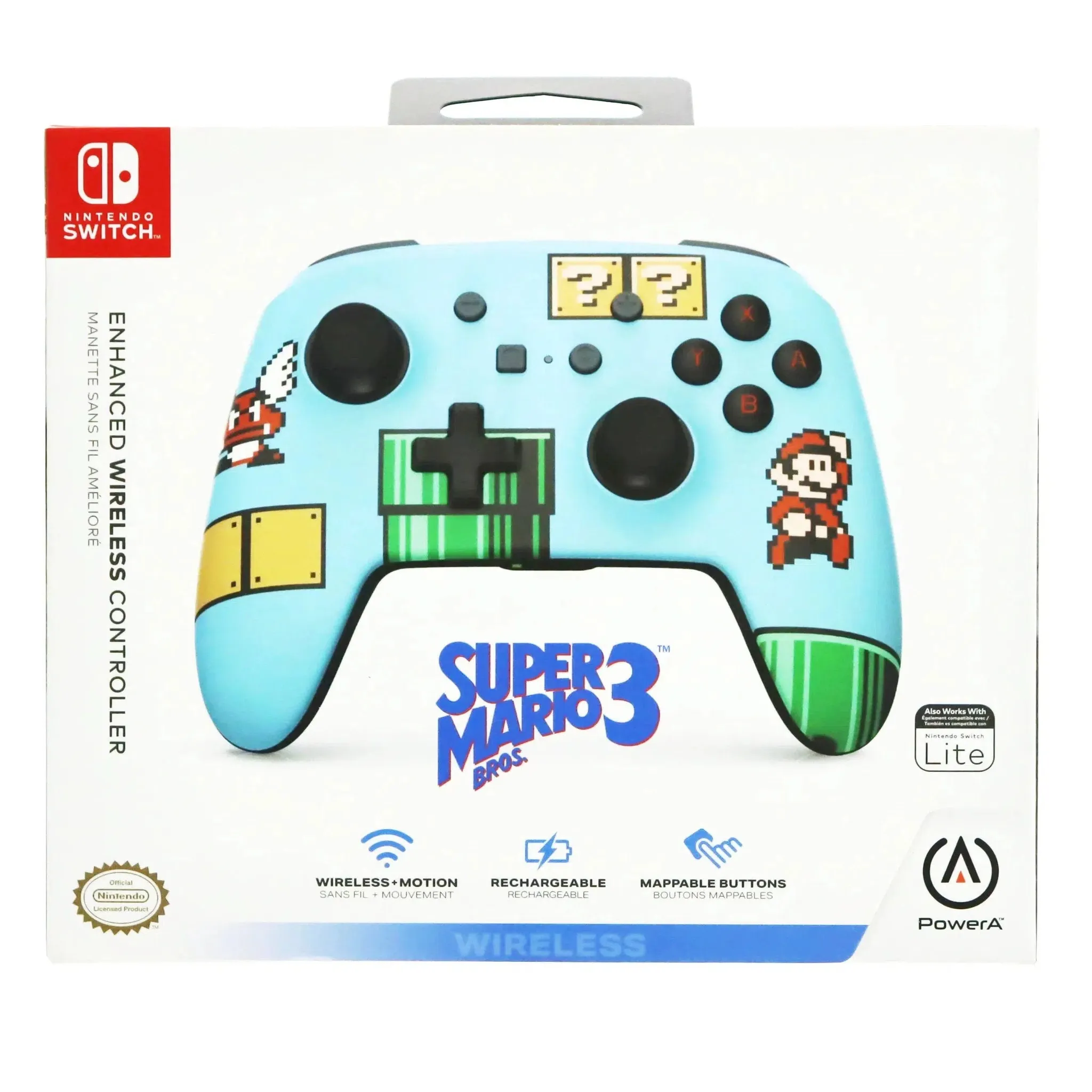 Nintendo Switch Wireless Controller (Super Mario Bros. 3 Version) - PowerA - Enhanced Edition - Image 10