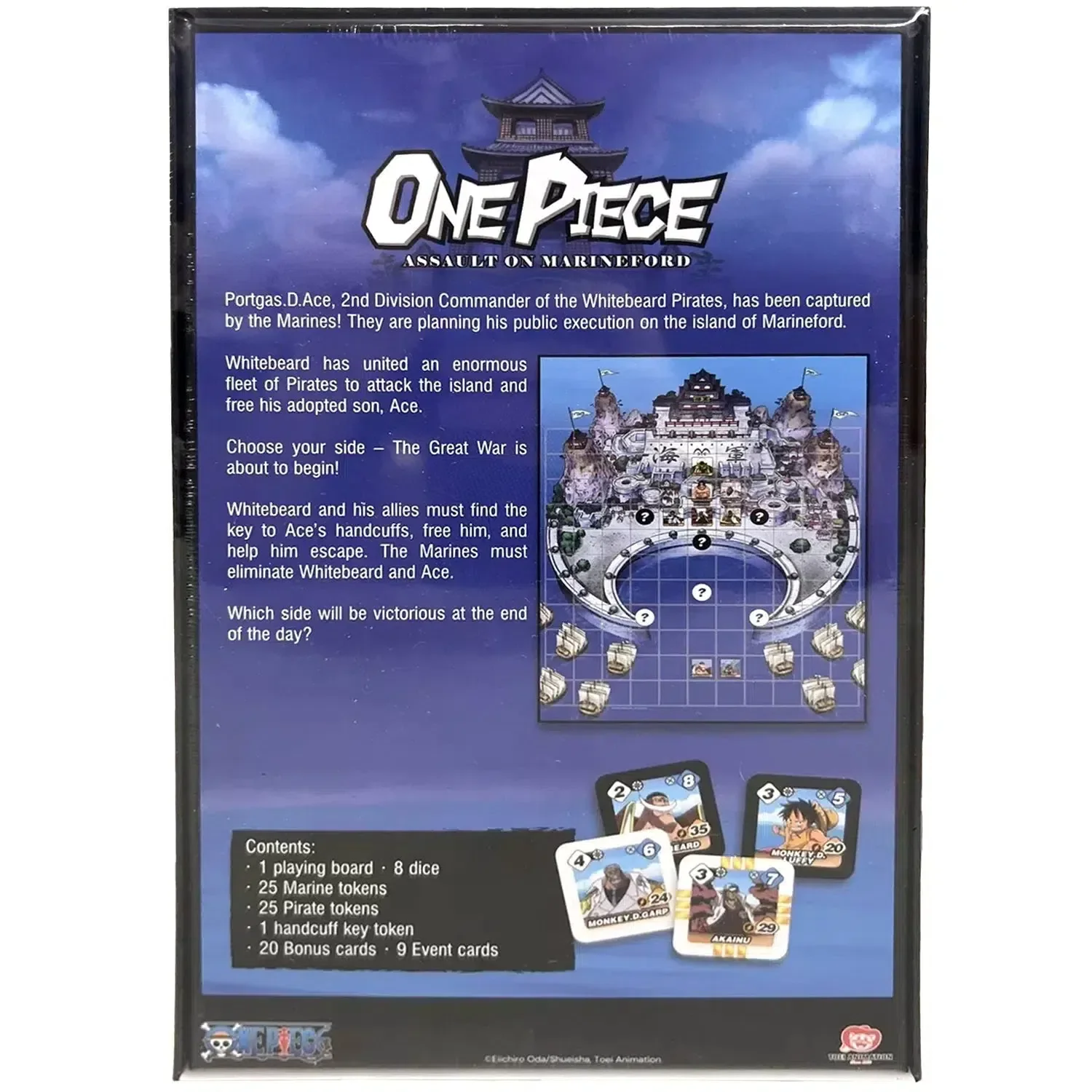 One Piece Assault on Marineford - Team-Based Pirate Anime Board Game for Family, and Adults (2-6 Players, Ages 7+) - Japanime Games - Image 3