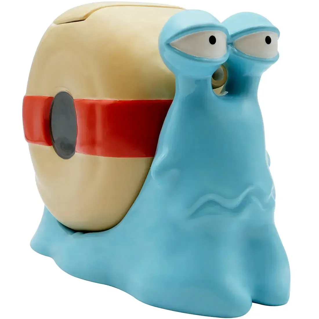 One Piece - Den Den Mushi Transponder Snail Sculpted 3D Teapot (Ceramic, 40.6 oz) - ABYstyle - Image 2