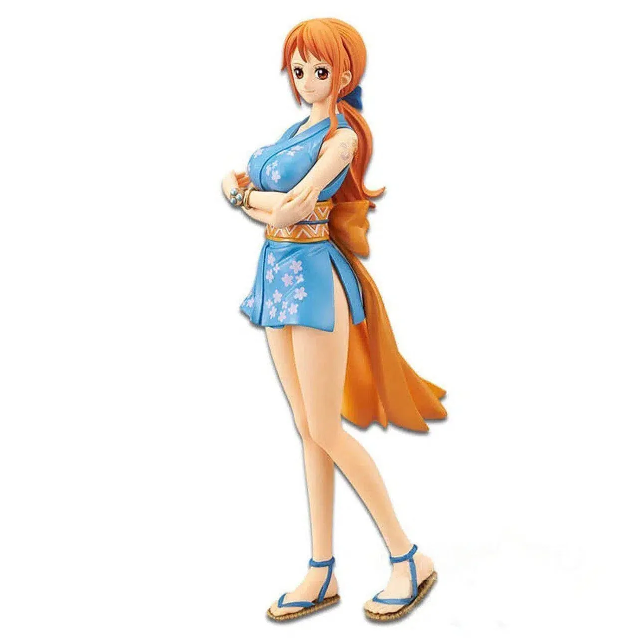 One Piece - Kimono Nami Figure - Banpresto - The Grandline Lady: Wanokuni Series (Volume 1), Deluxe Figure (DXF) Series - Image 3