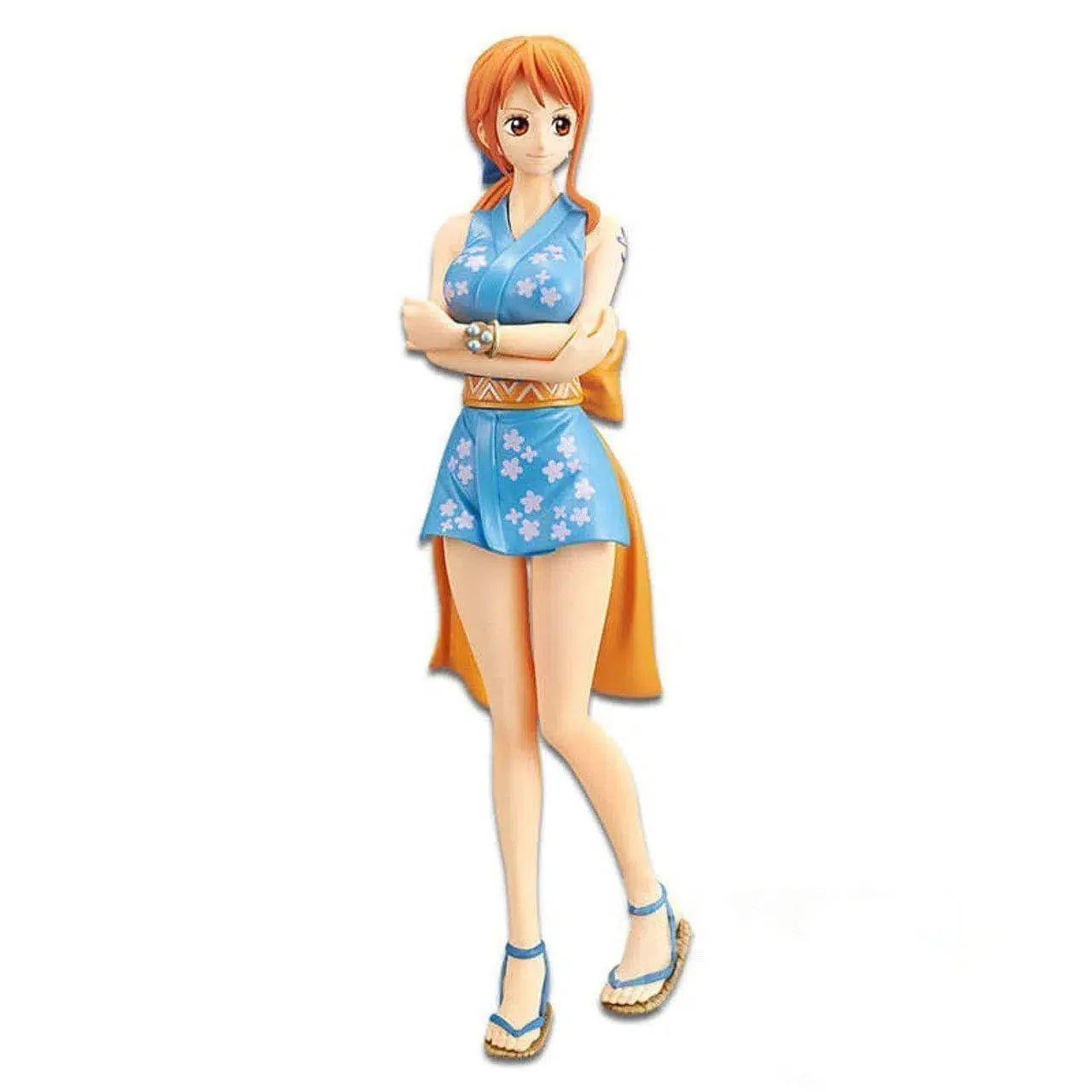 One Piece - Kimono Nami Figure - Banpresto - The Grandline Lady: Wanokuni Series (Volume 1), Deluxe Figure (DXF) Series - Image 4